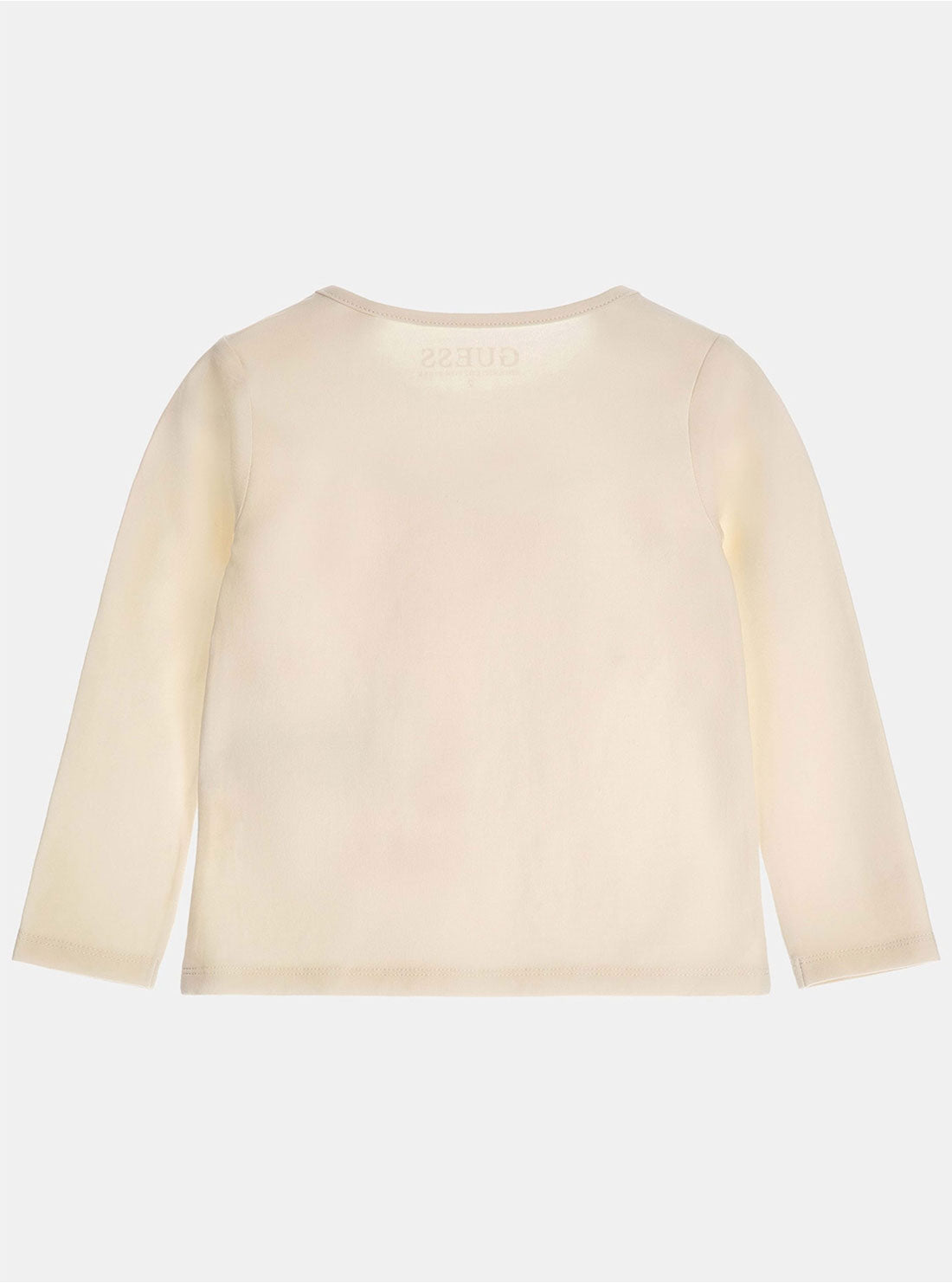 GUESS Beige Long Sleeve T-Shirt (2-7) back view