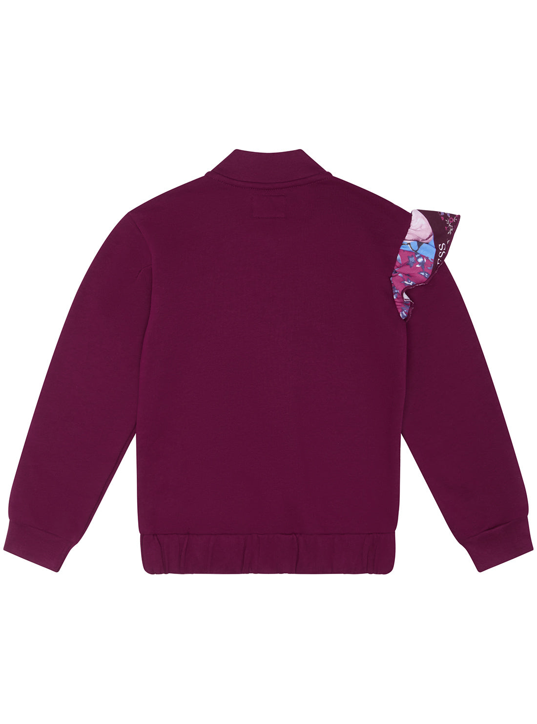 GUESS Purple Long Sleeve Jacket (2-7) back view
