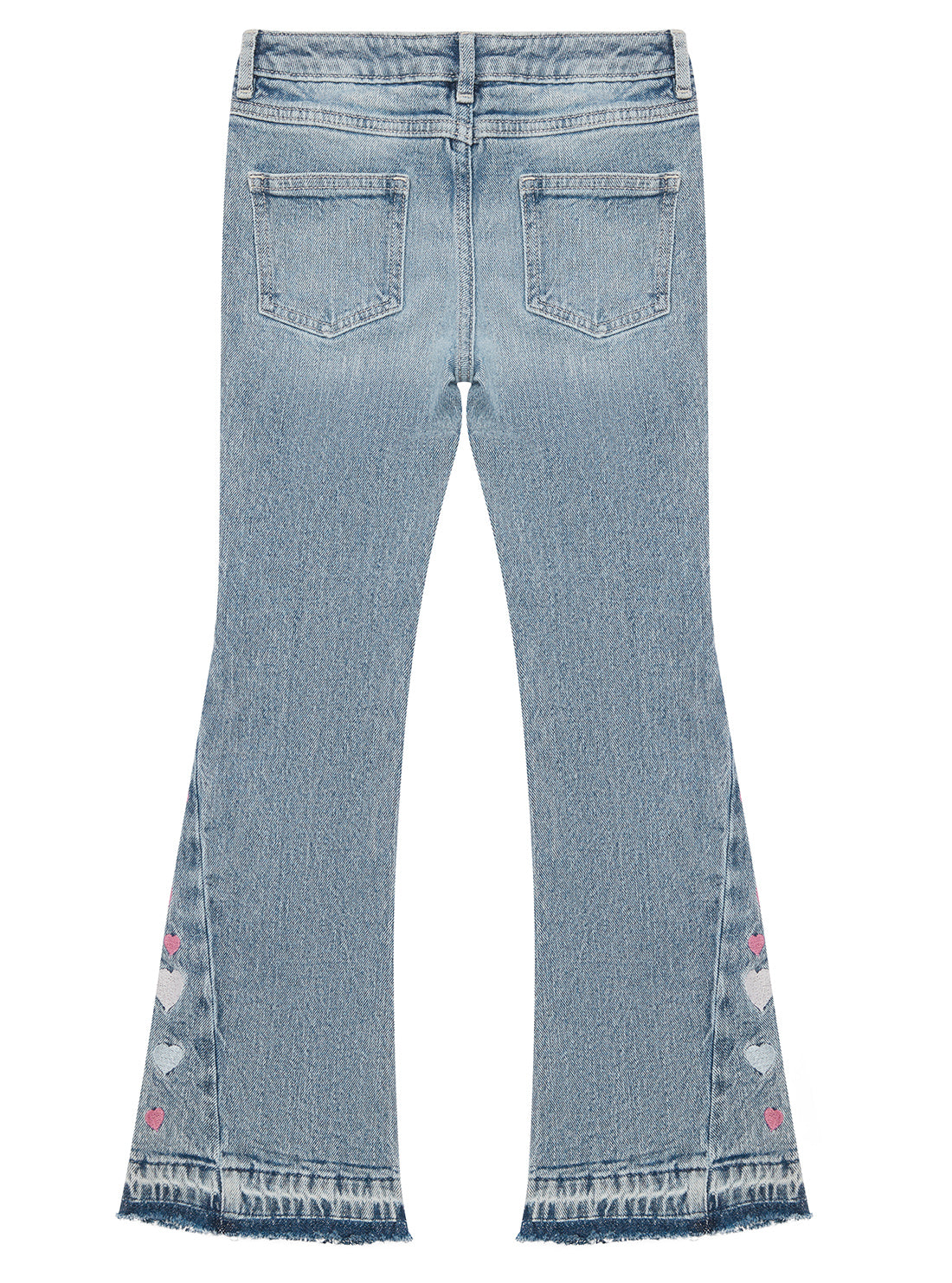 Blue Denim Flare Jeans (2-7)