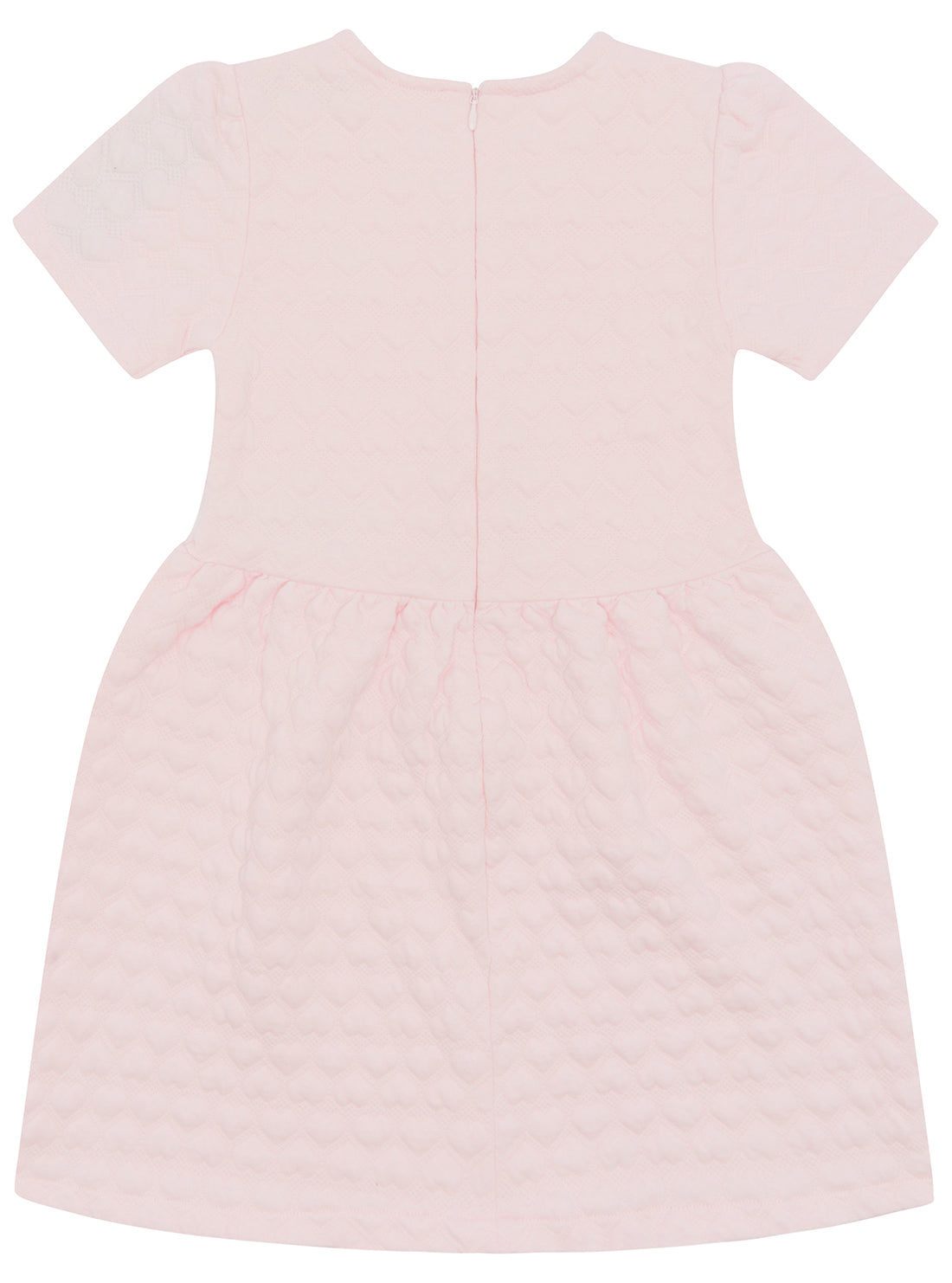 Pink Bonded Knit Mini Dress (2-7)