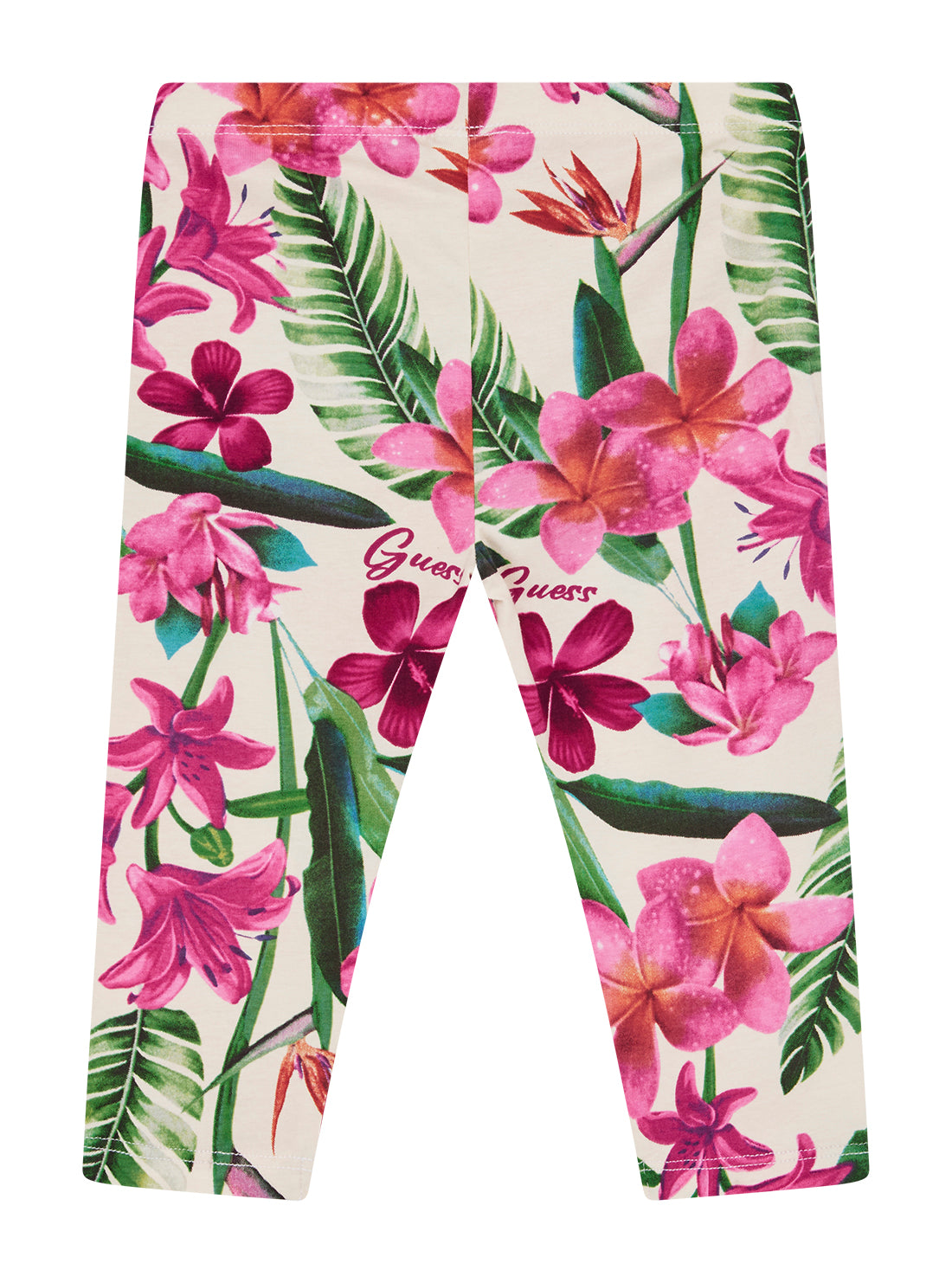 GUESS Kids Eco Floral Multi Capri Leggings (2-7) K5GB00J1314 Back View