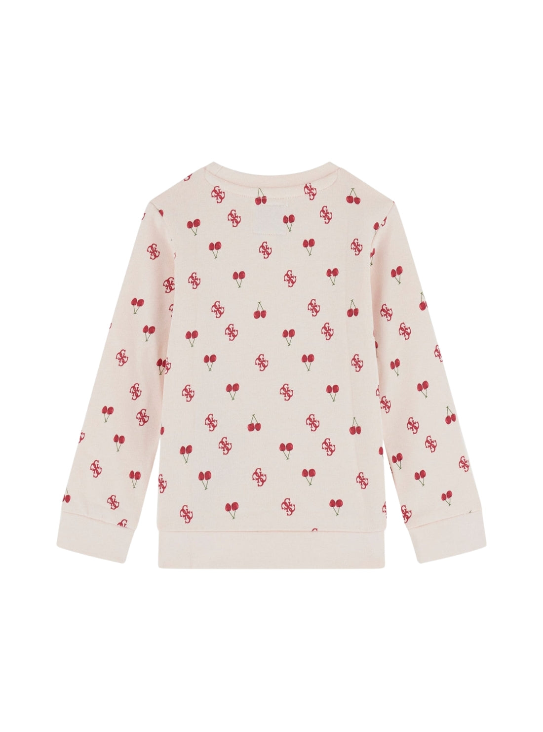 GUESS Kids Pink Cherry Sweater Top (2-7) K5GQ00KA6R4 Back View