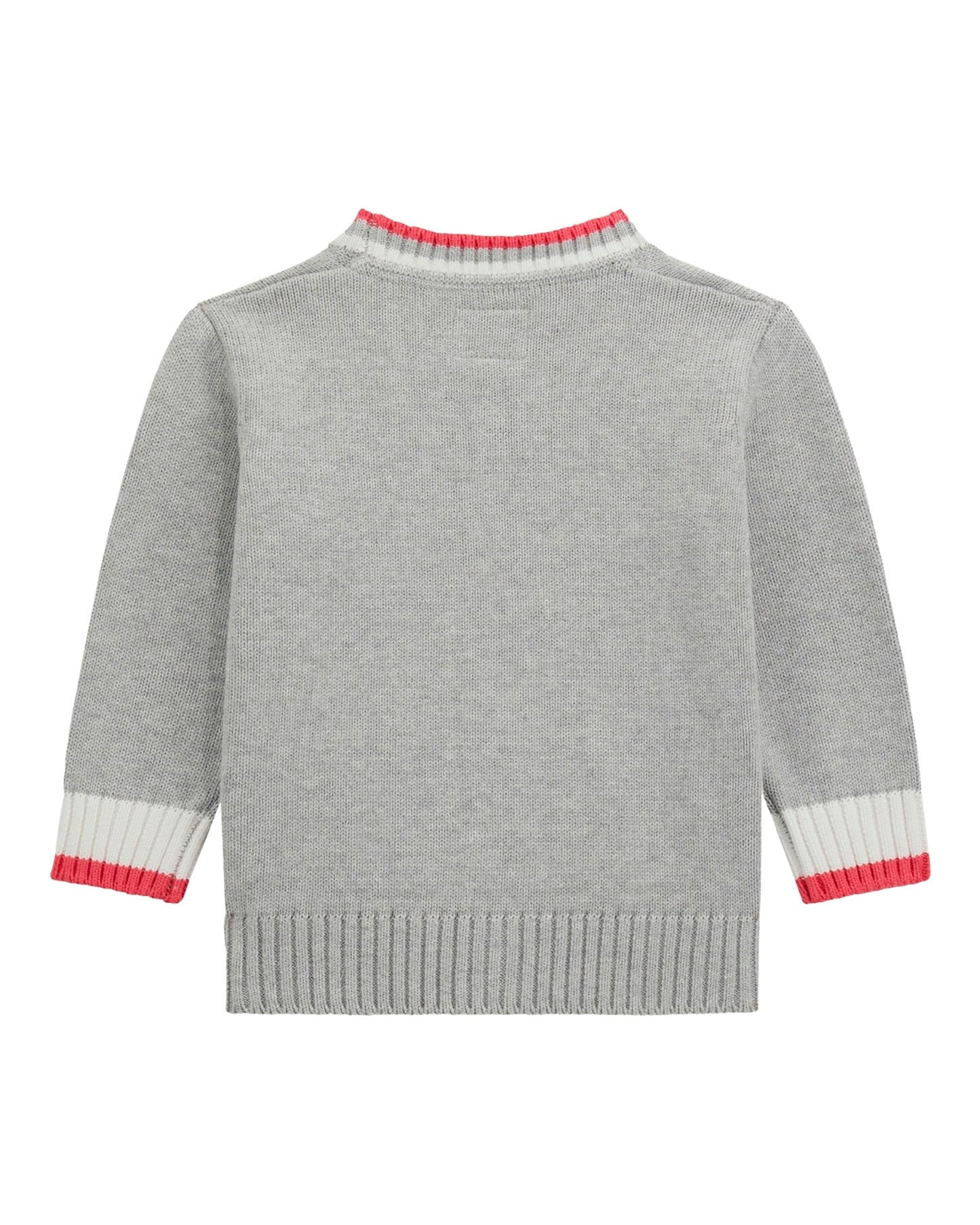Grey Long Sleeve Cardigan (2–7)
