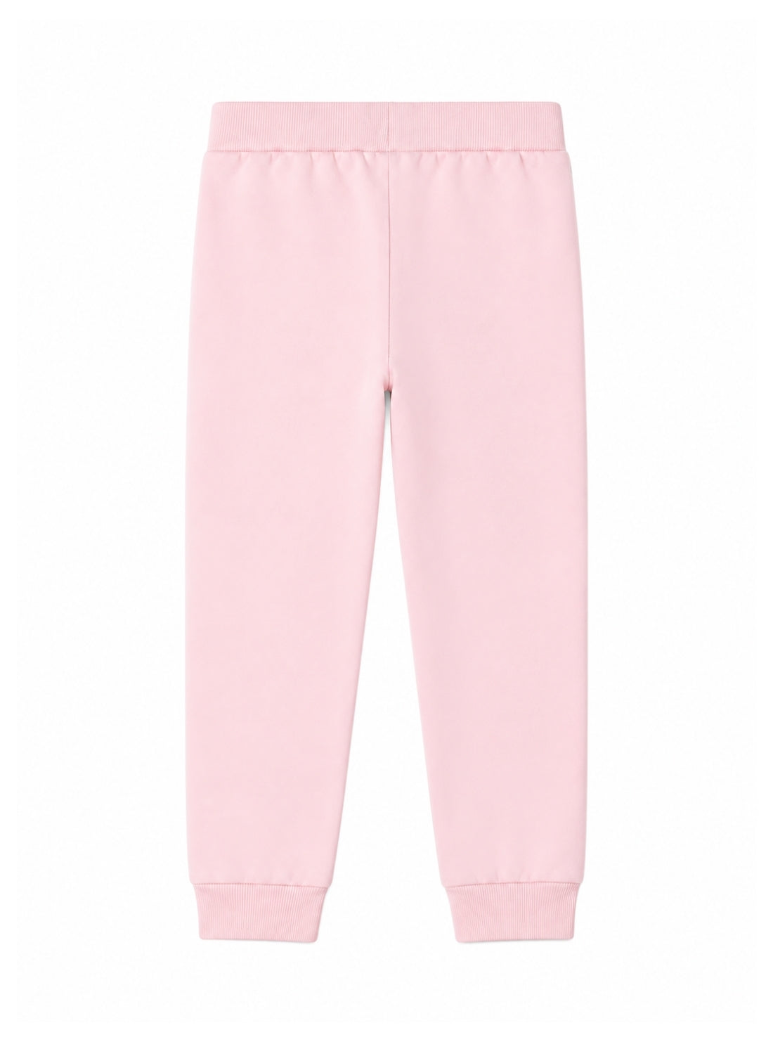 GUESS Kids Pink Leopard Trim Jogger Pants (2-7) K6BB03K5886 Back View