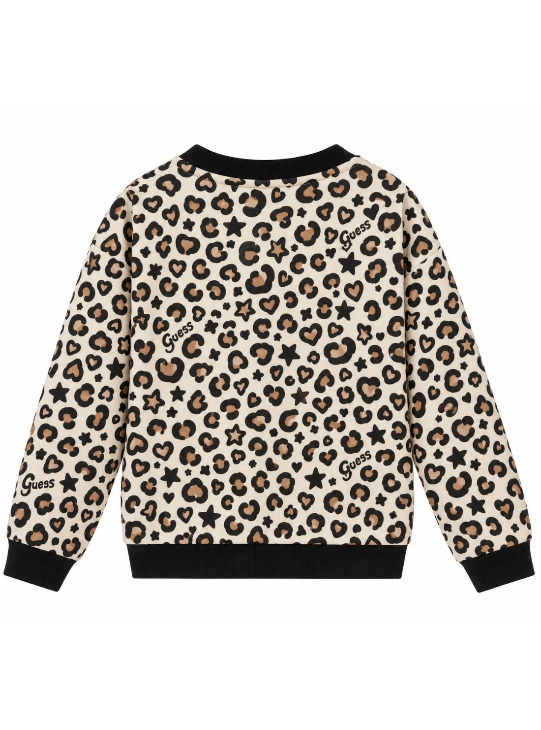 GUESS Kids Cute Animalier Logo Sweatshirt (2-7) Back View