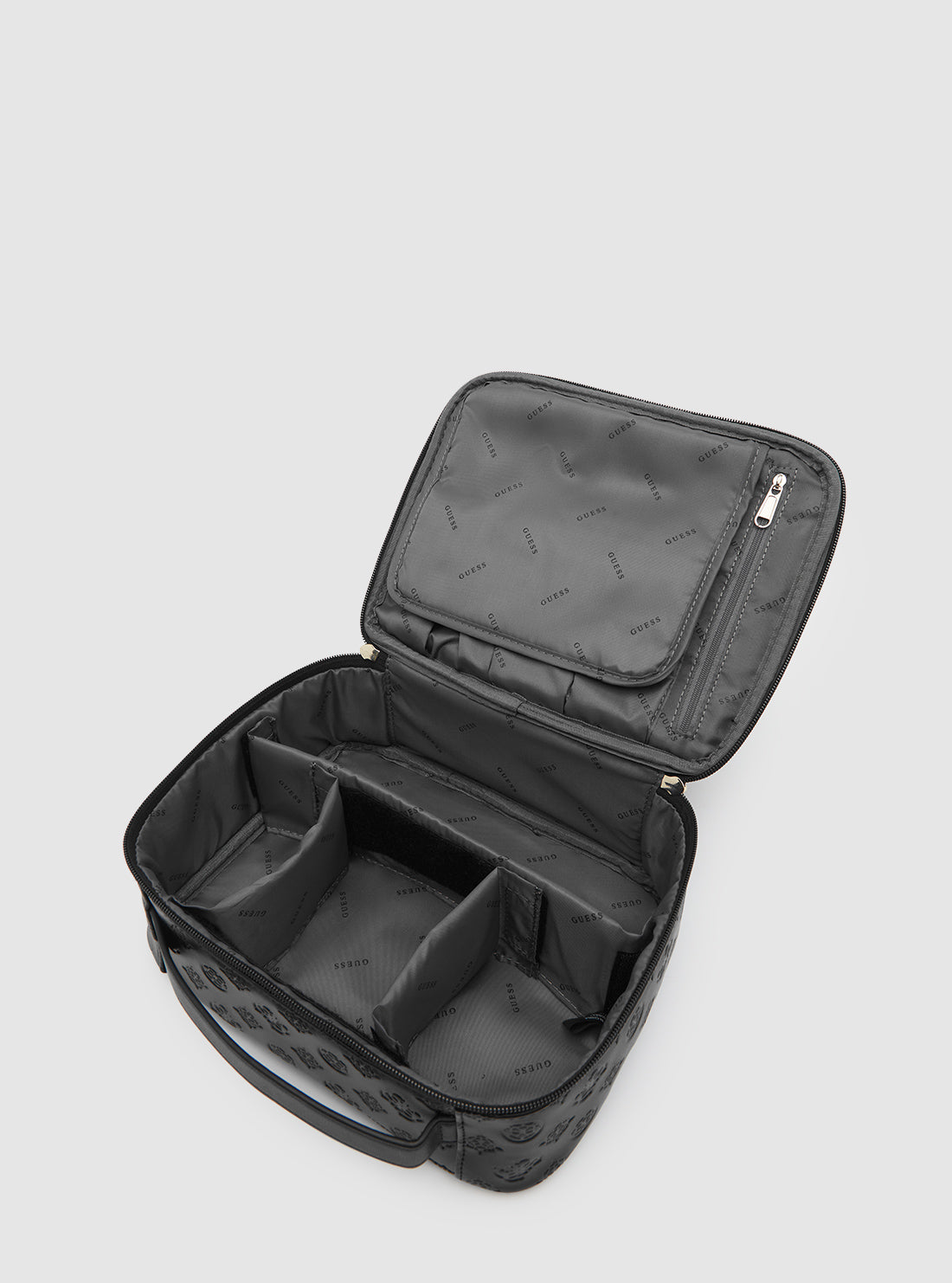 Black Logo Wilder Cosmetics Organiser Case