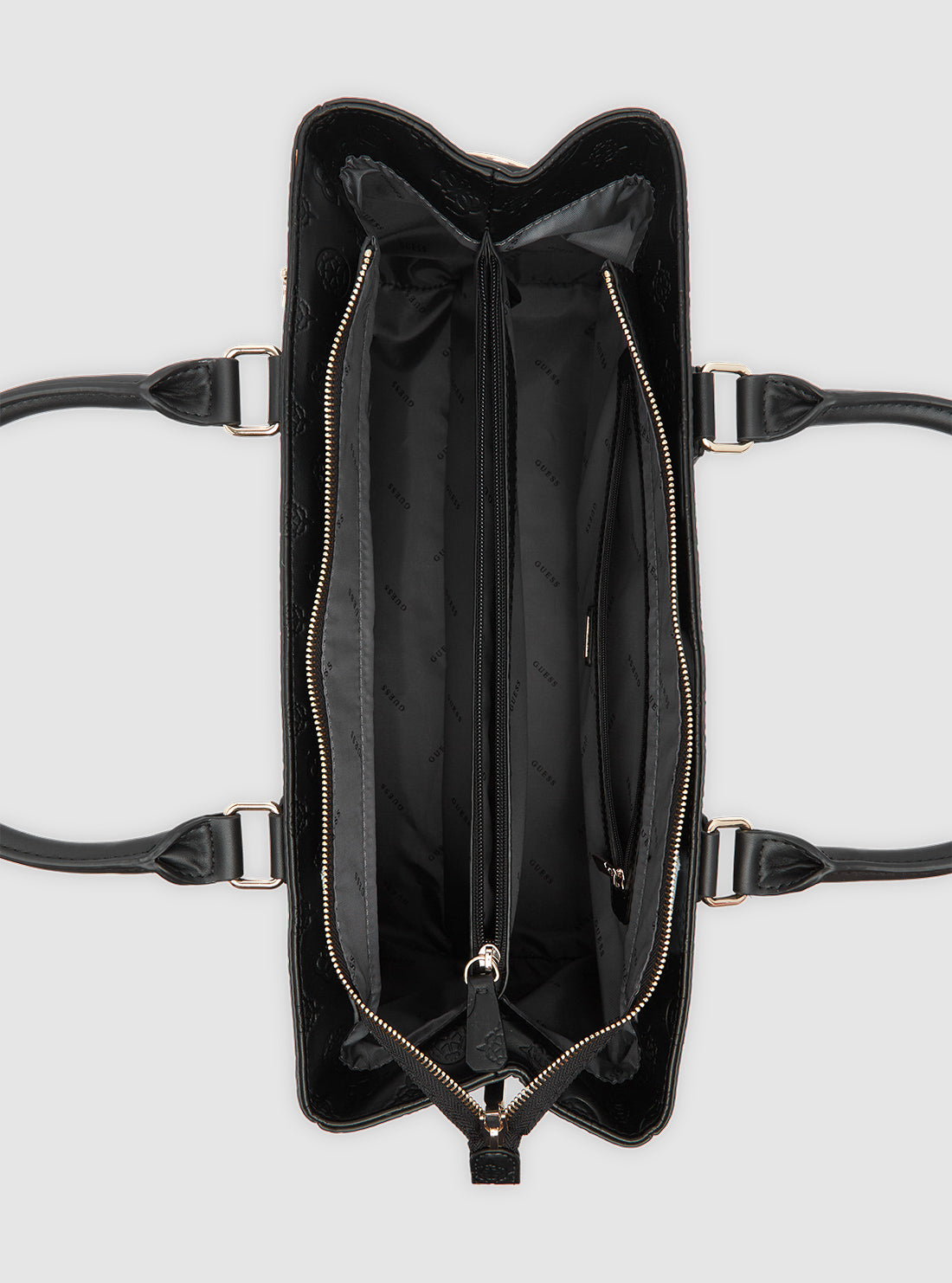 Black Logo Laptop Travel Bag