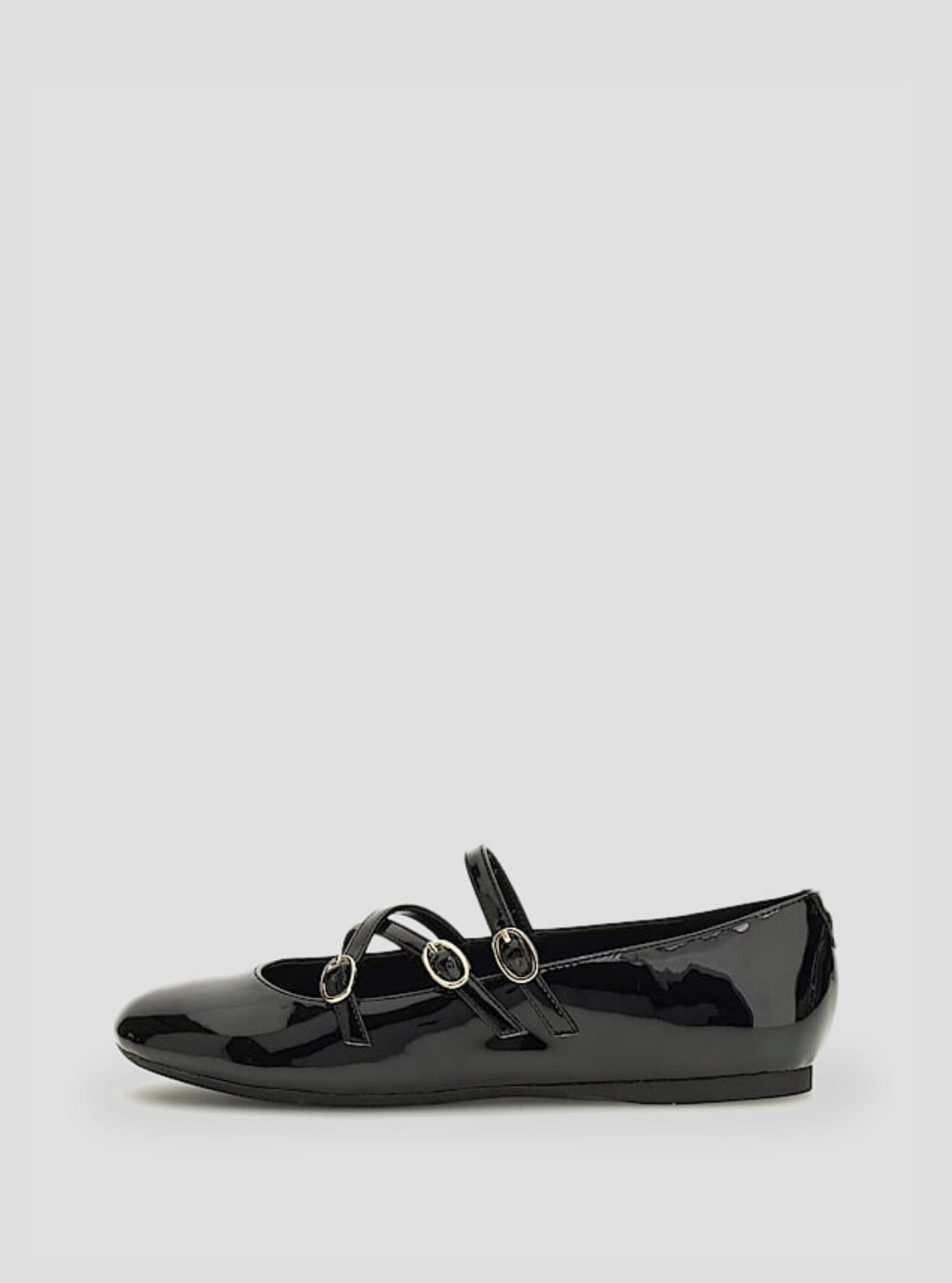 GUESS Footwear Black Kaldra Ballet Flats KALDRA Side View