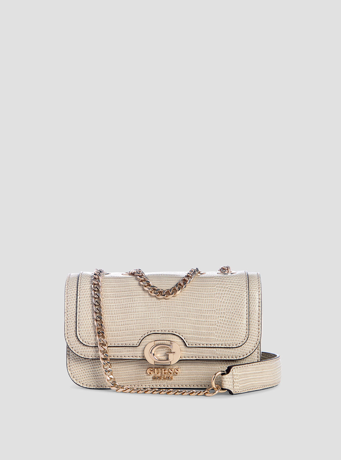 Taupe Orlina Mini Crossbody Bag