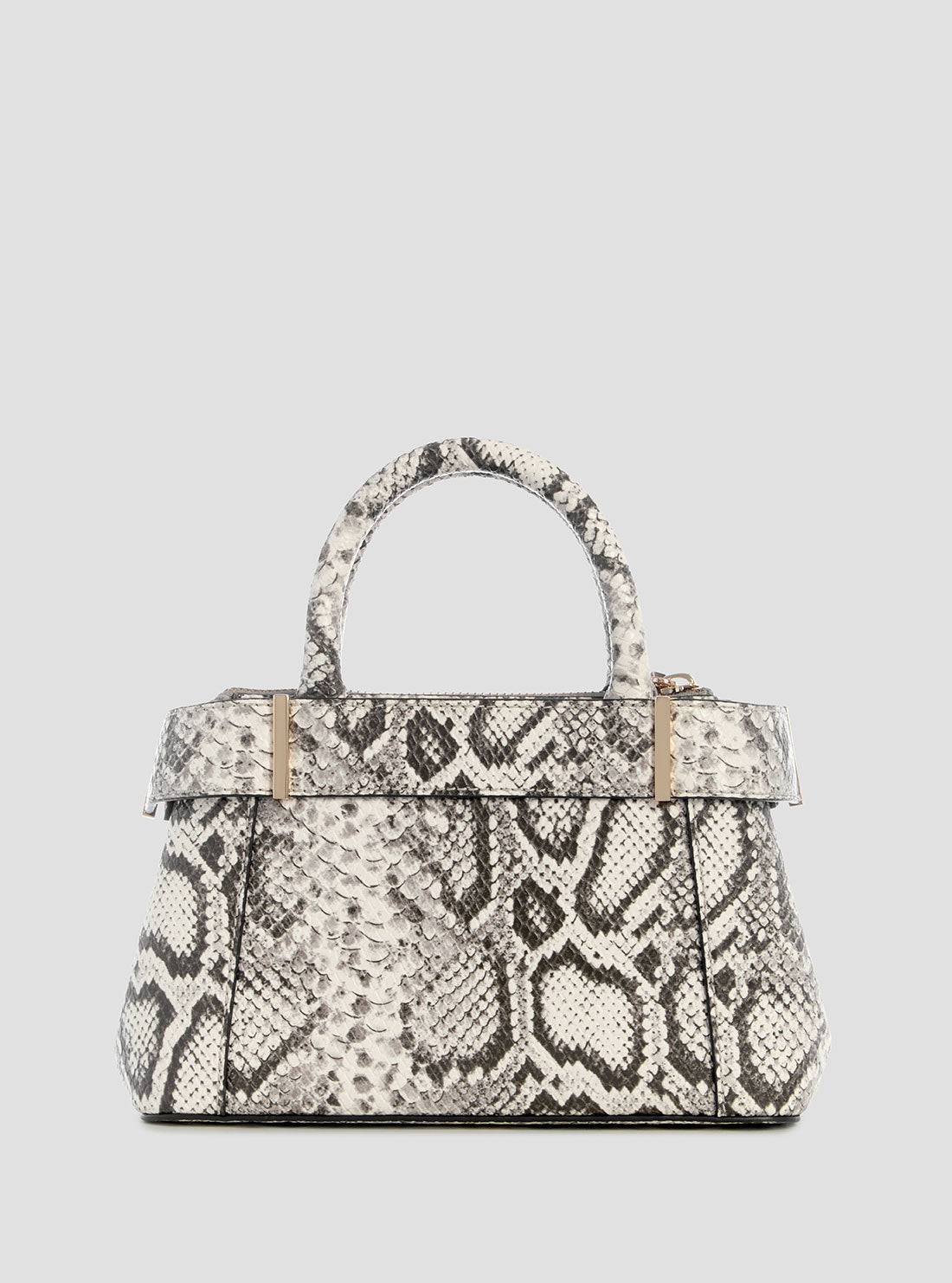Snake Print Anadela Mini Satchel Bag