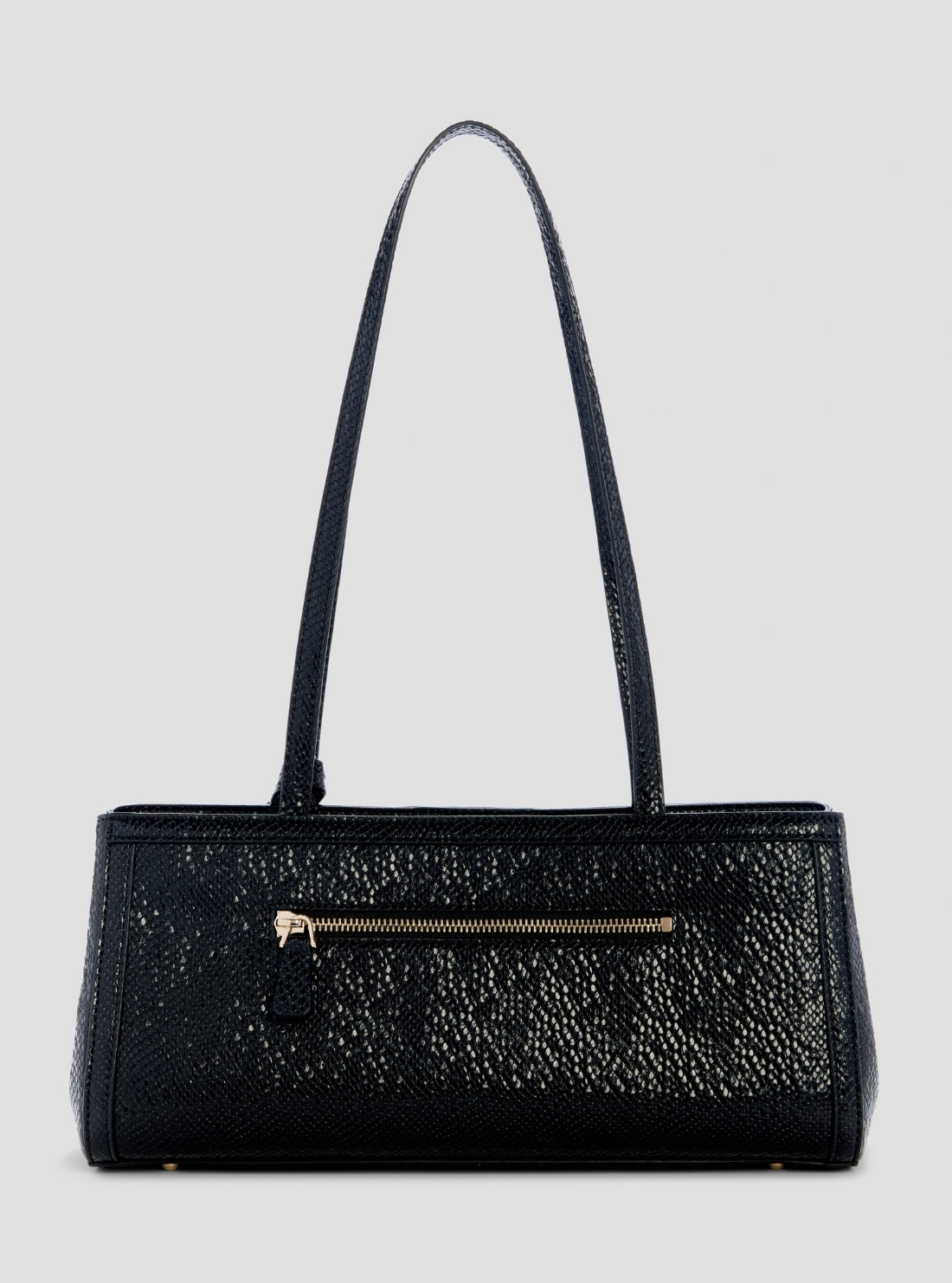 GUESS Womens Black Dovie Girlfriend Shoulder Satchel Bag KG990908 Back View