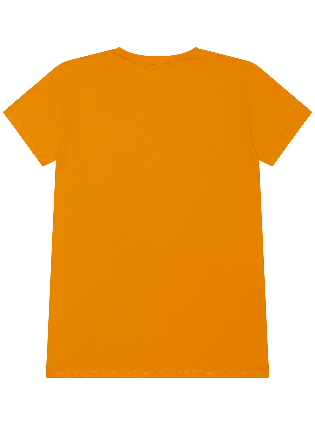 Orange Be the Best T-Shirt (7-16) | GUESS Kids | back view
