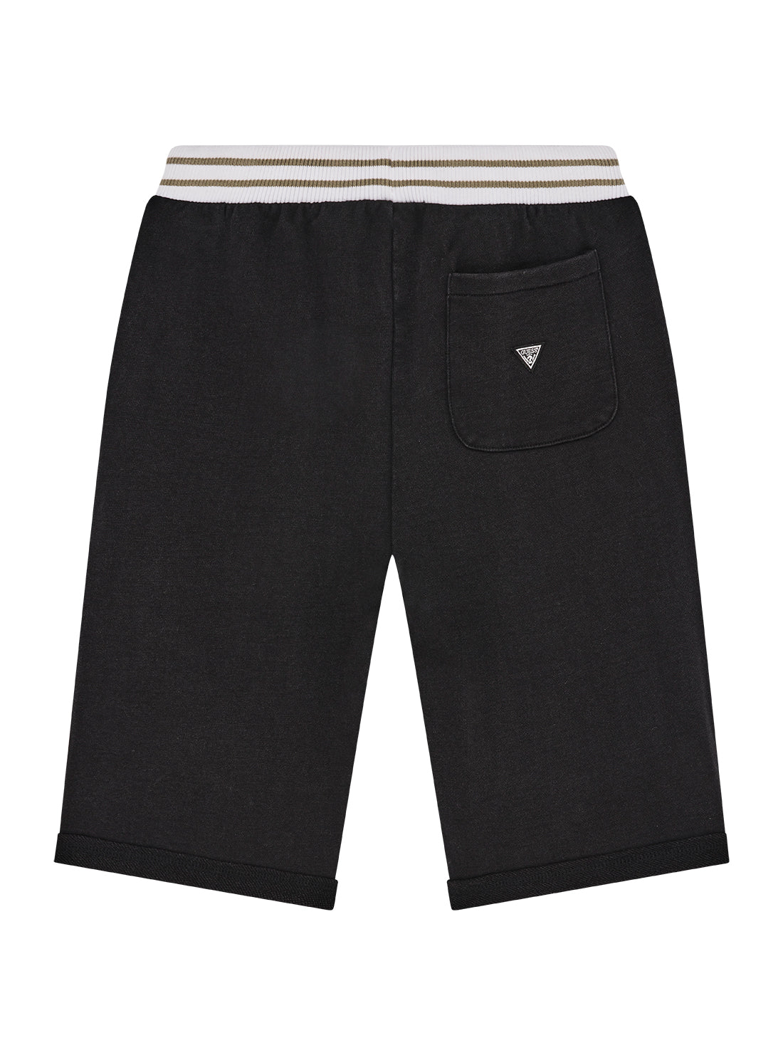 GUESS Kids Eco Black Oversize Active Shorts (7-16) L5GD12KA6R4 Back View