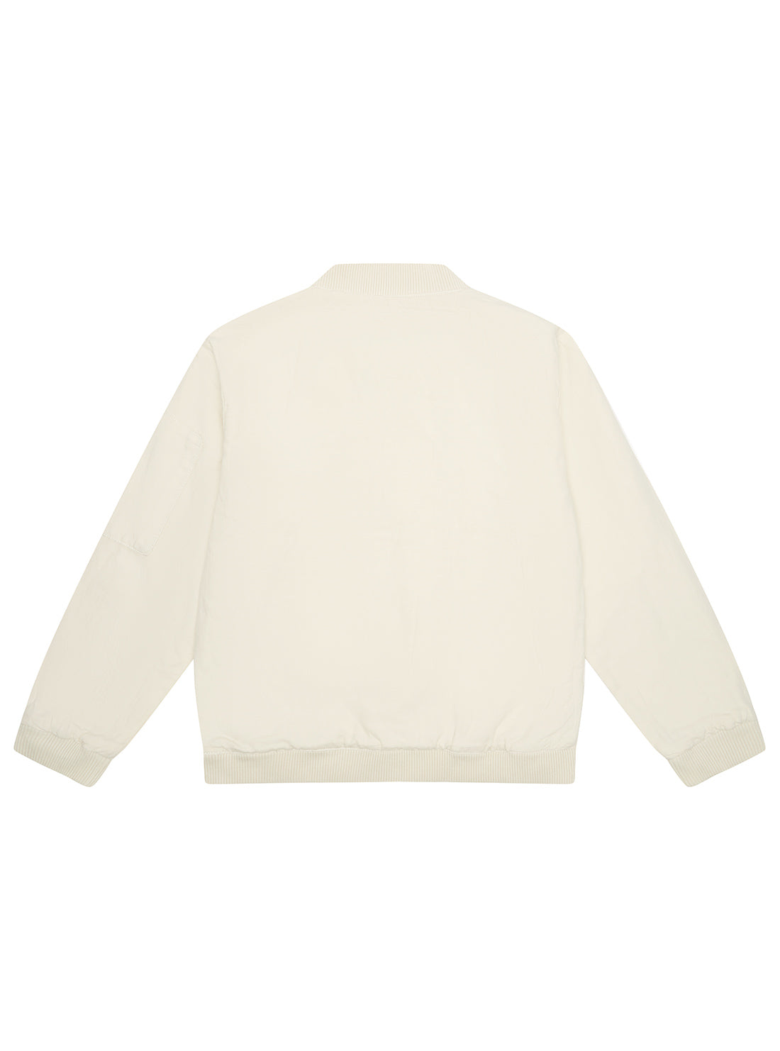 GUESS Kids eige Oversize Linen Bomber Jacket (7–16) L5GL02WG5G0 Back View