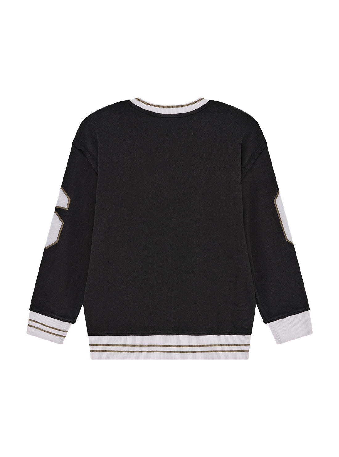 GUESS Kids Eco Black Oversize Active Top (7-16) L5GQ04KA6R4 Back View