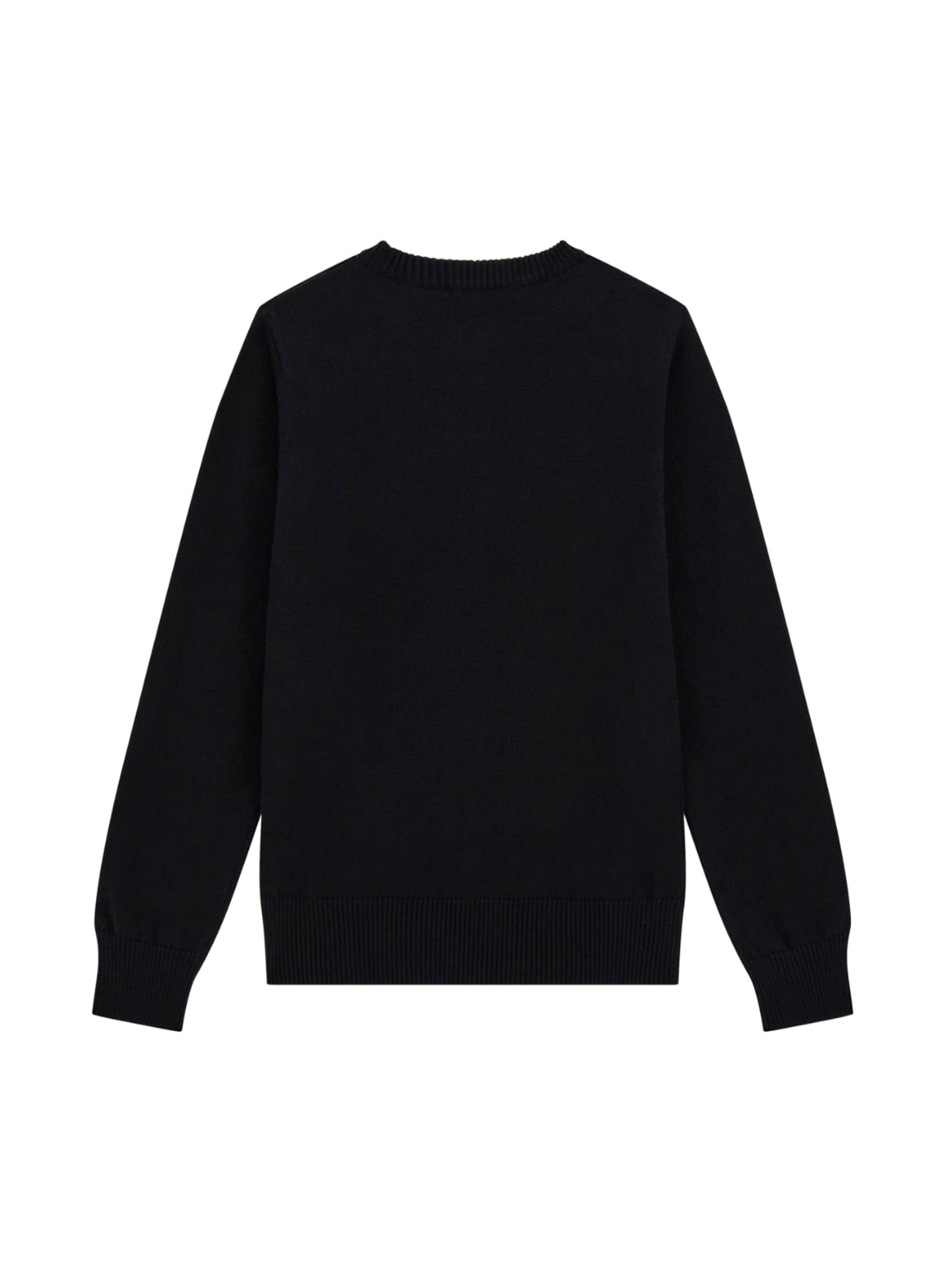 GUESS Kids Black Long Sleeve Knitted Sweater (7-16) L5YR01Z0140 Back View