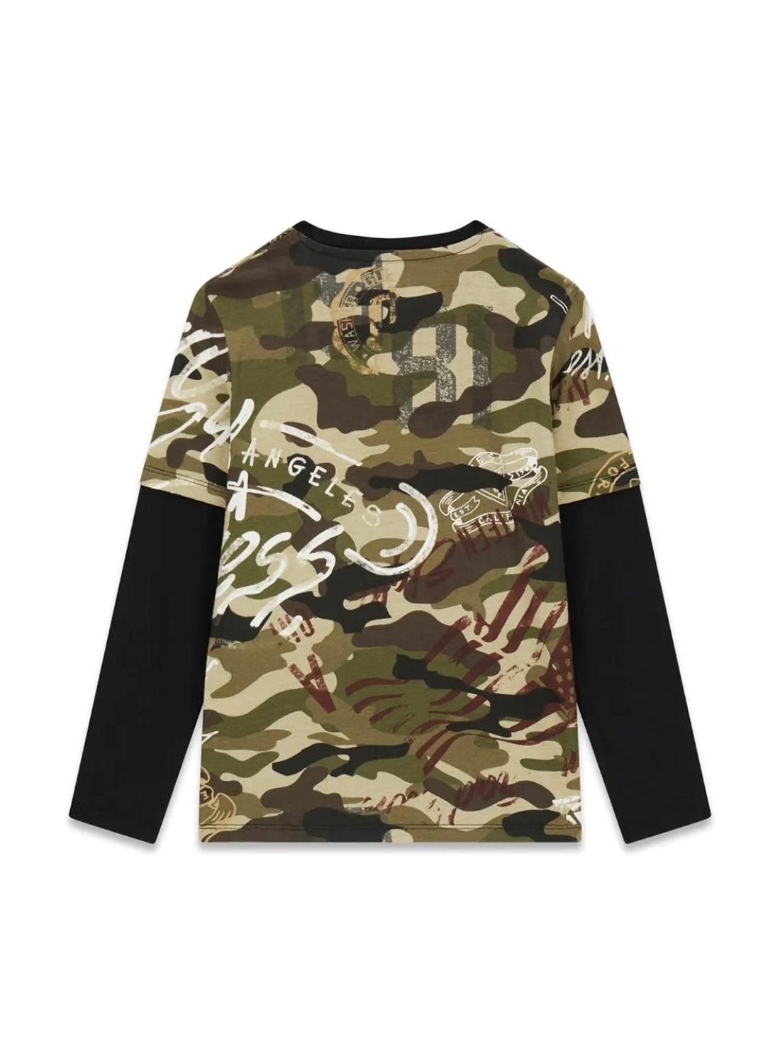 L6BI14K5737-CAMO VINTAGE GRAFFITI BOY