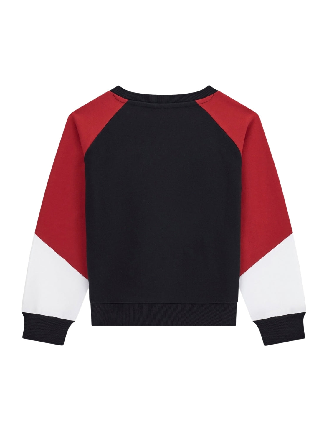 GUESS Kids Black Colourblock Oversize Active Top (7-16) L6BQ02K5917 Back View
