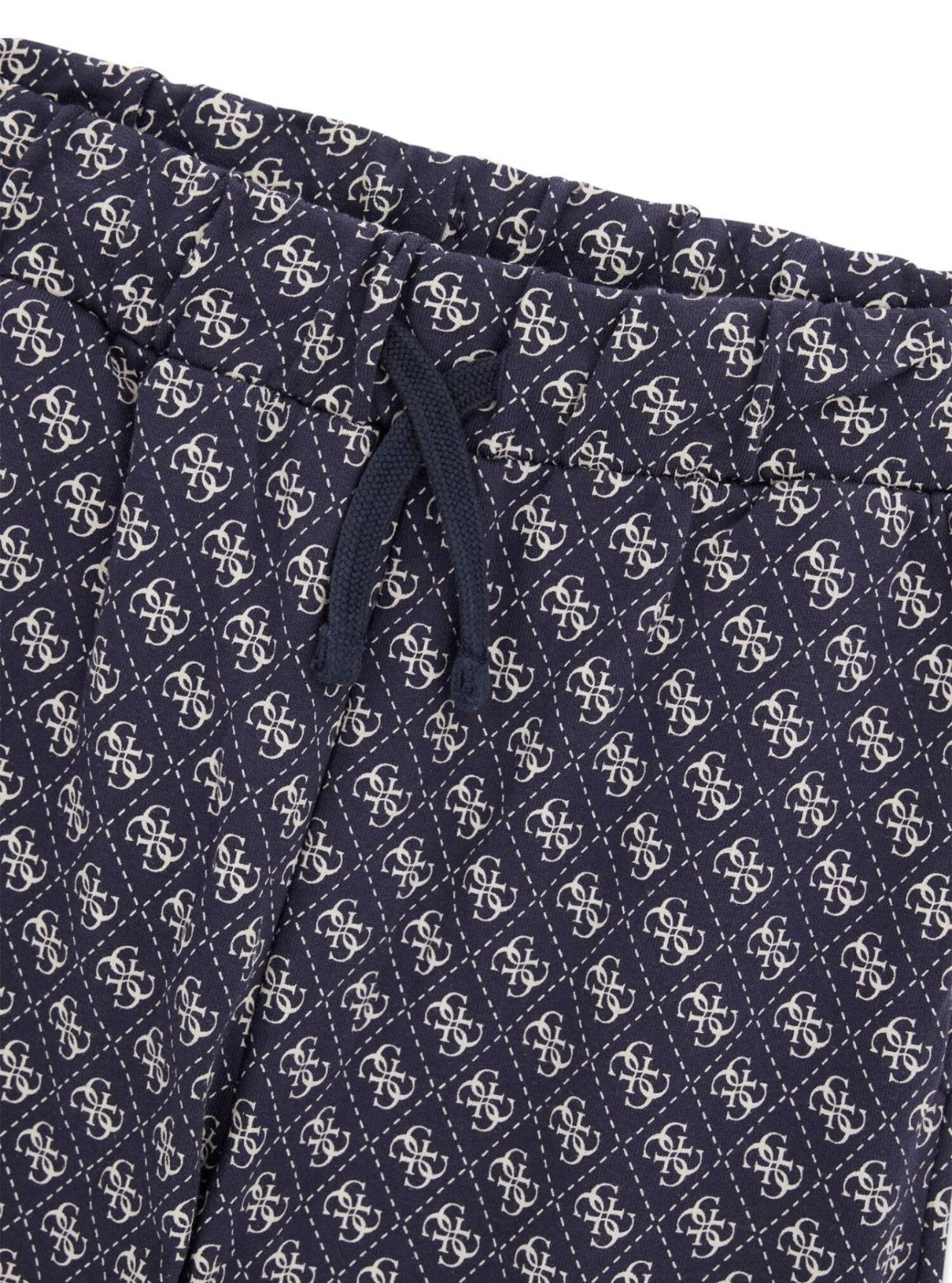 GUESS Kids Black 4G All-Over Printed Pants L6YB07K4094 Detail View