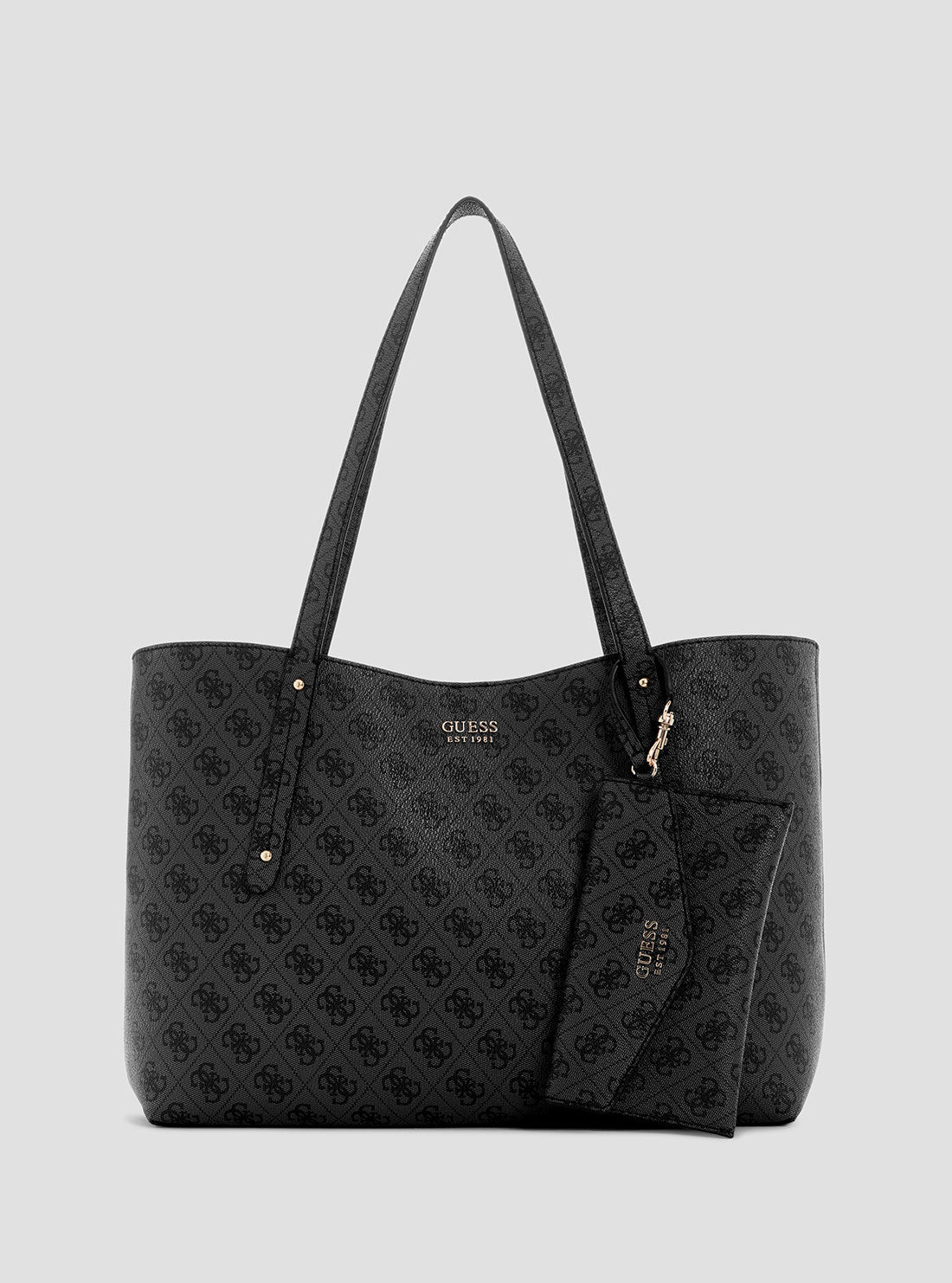 Black Logo Brenton Tote Bag