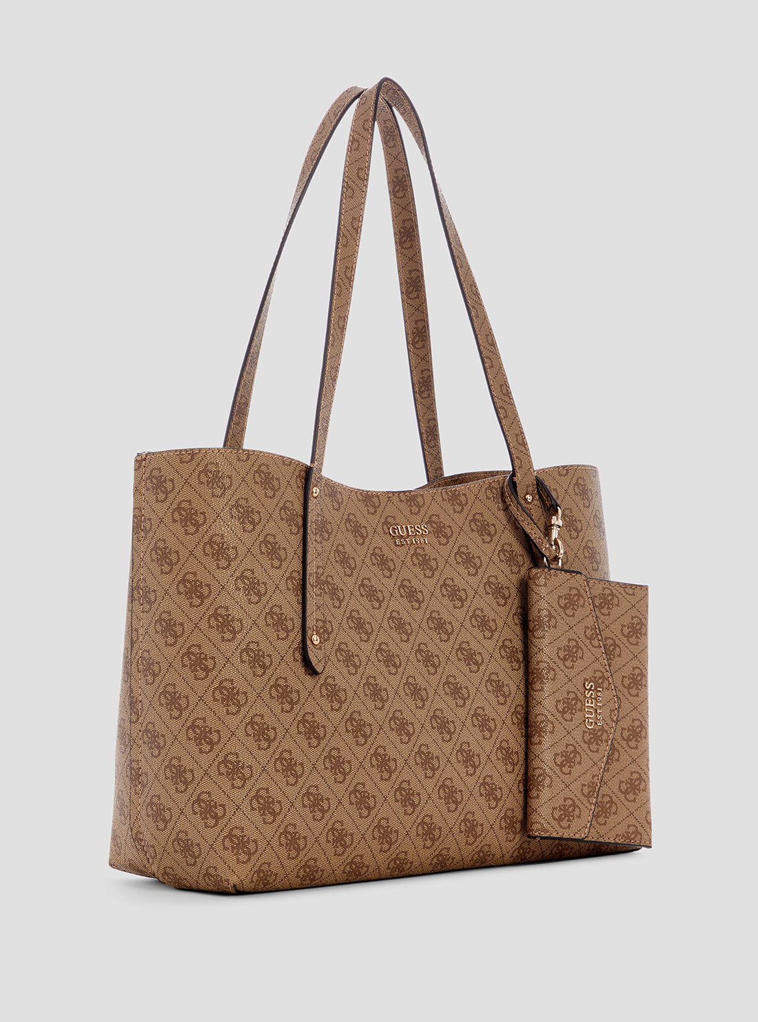 Brown Logo Brenton Tote Bag