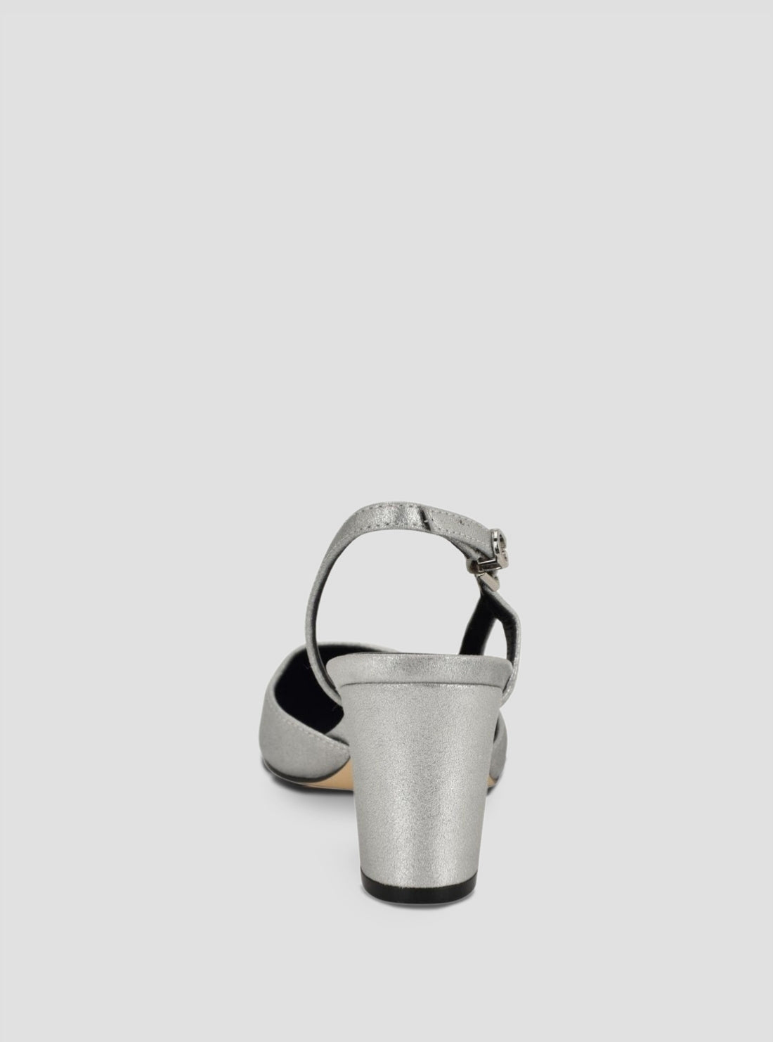 GUESS Footwear Silver Loisa Slingback Pumps LOISA Back View