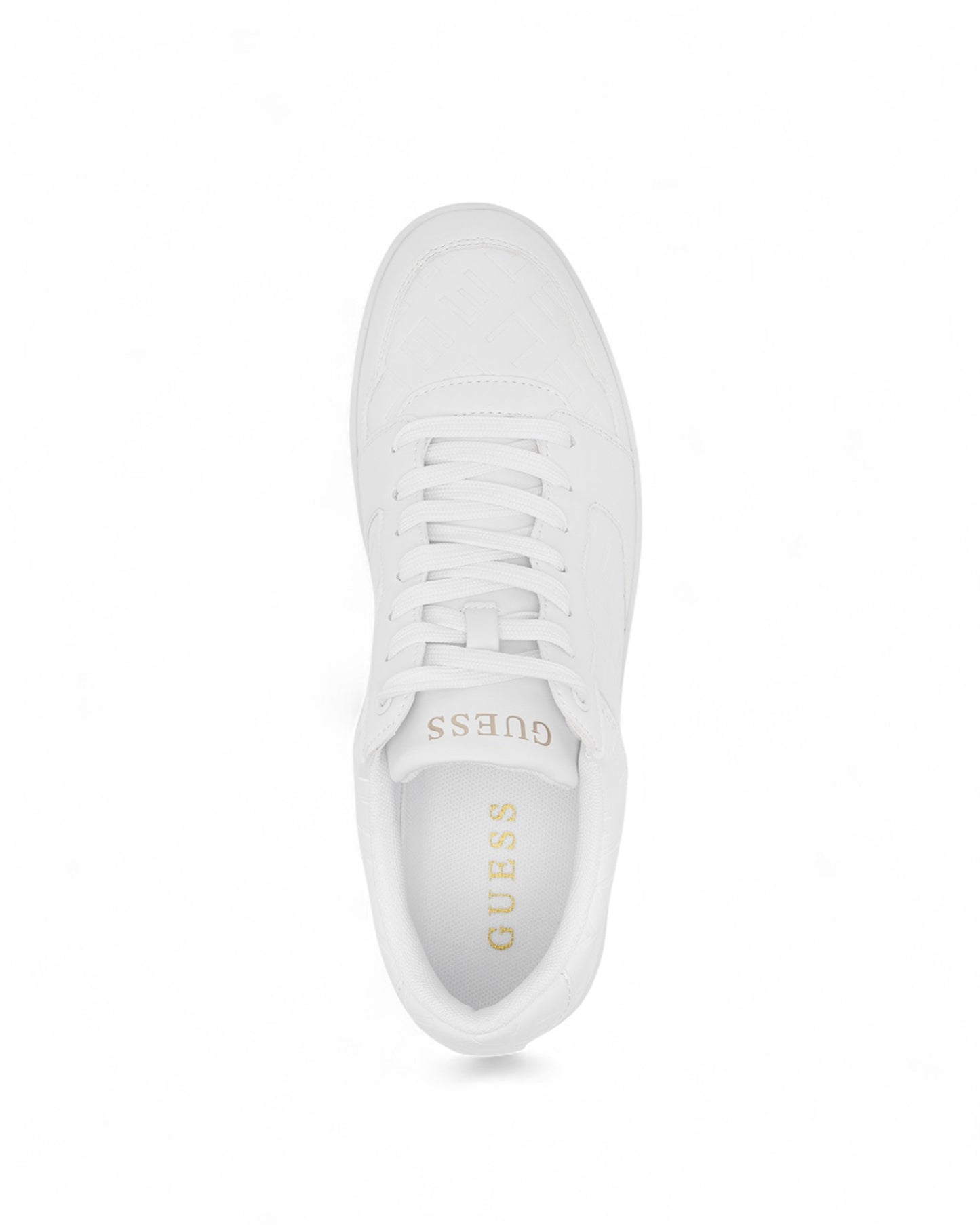 White Loovie Low-Top Sneakers