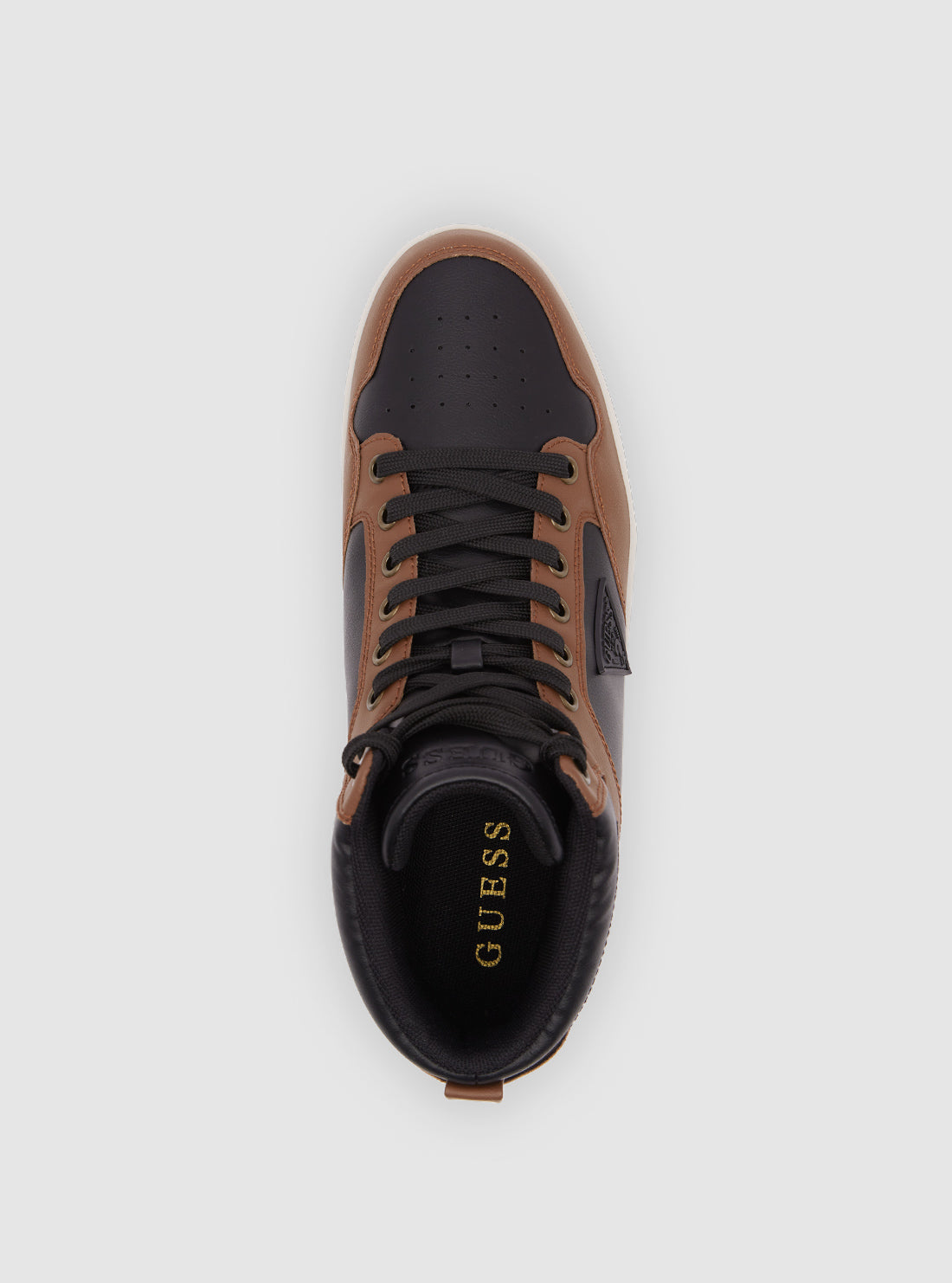 Black Brown Luny High Top Sneakers