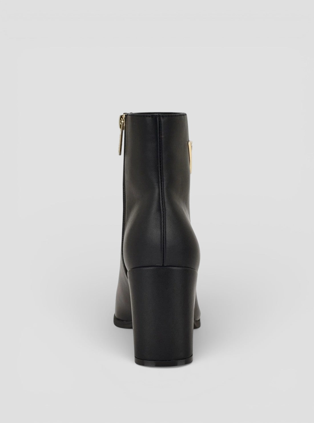 GUESS Womens Black Lusia Ankle Boots LUSIA Back View