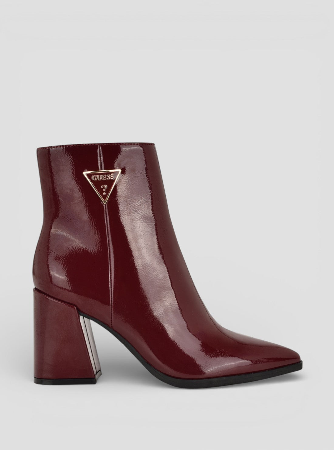 GUESS Footwear Red Lusia Ankle Boots Red LUSIA Side View_2