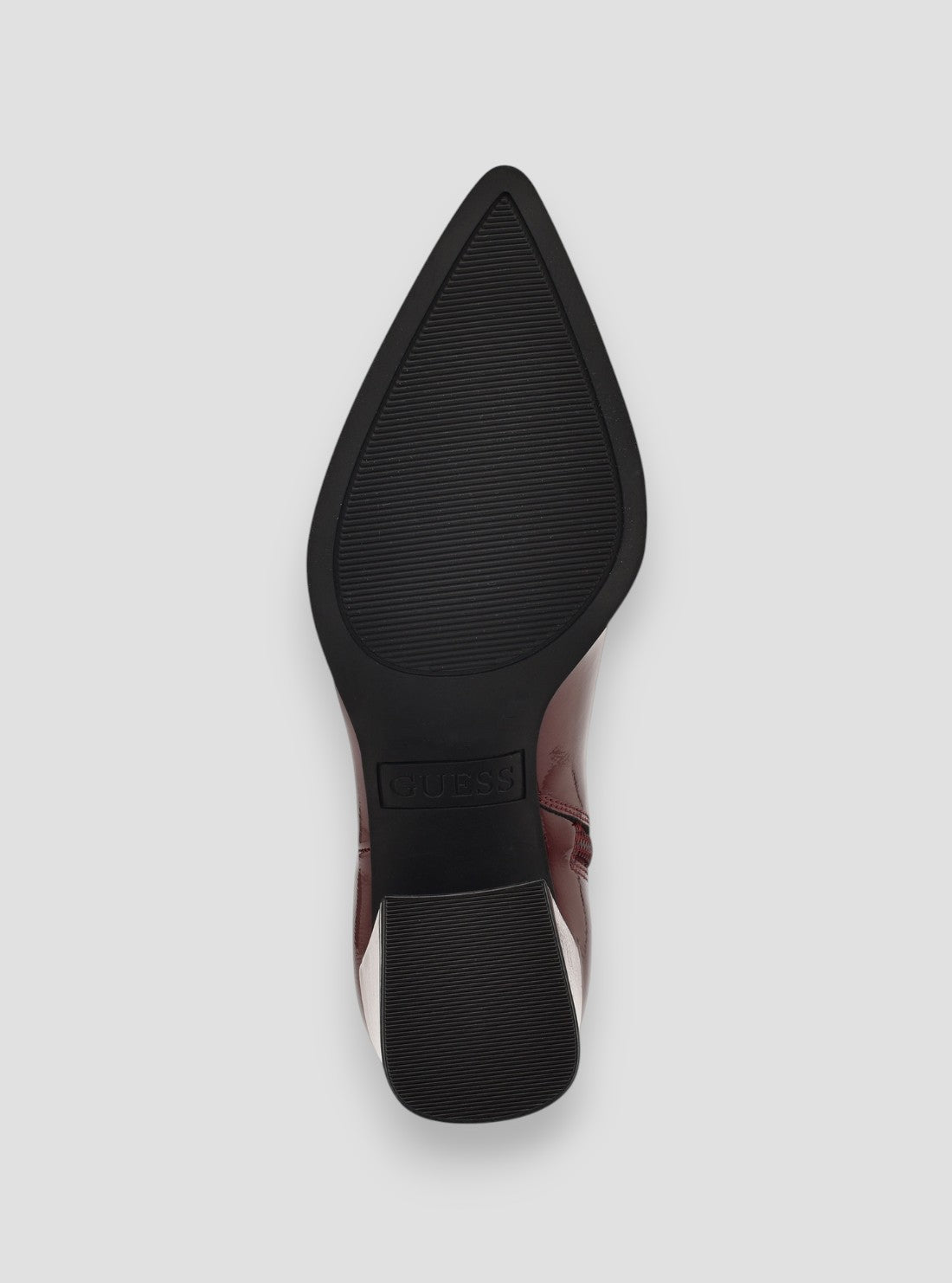 GUESS Footwear Red Lusia Ankle Boots Red LUSIA Bottom View