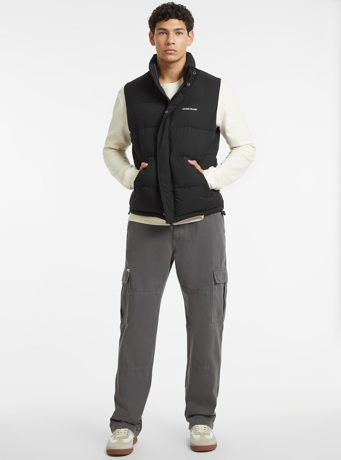 Guess Jeans Black Vest
