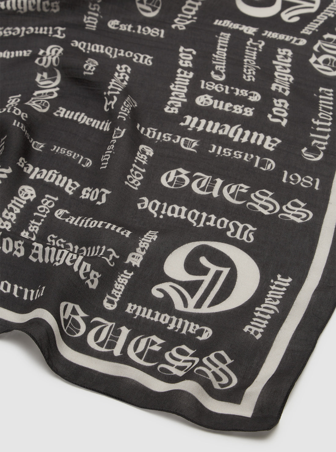 Black Gothic Scarf