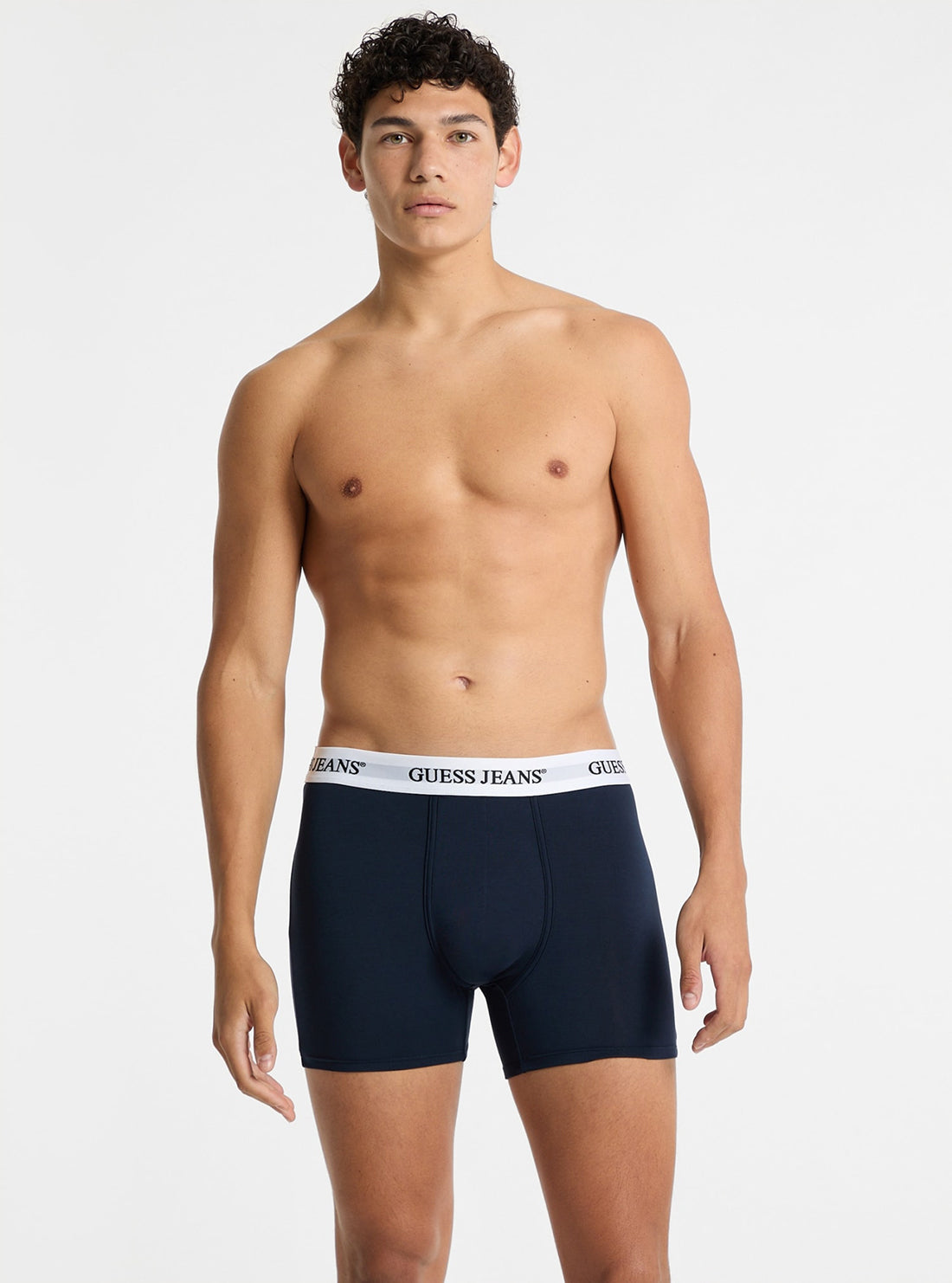 Guess Jeans Grey & Navy 2 Pack Boxer Briefs