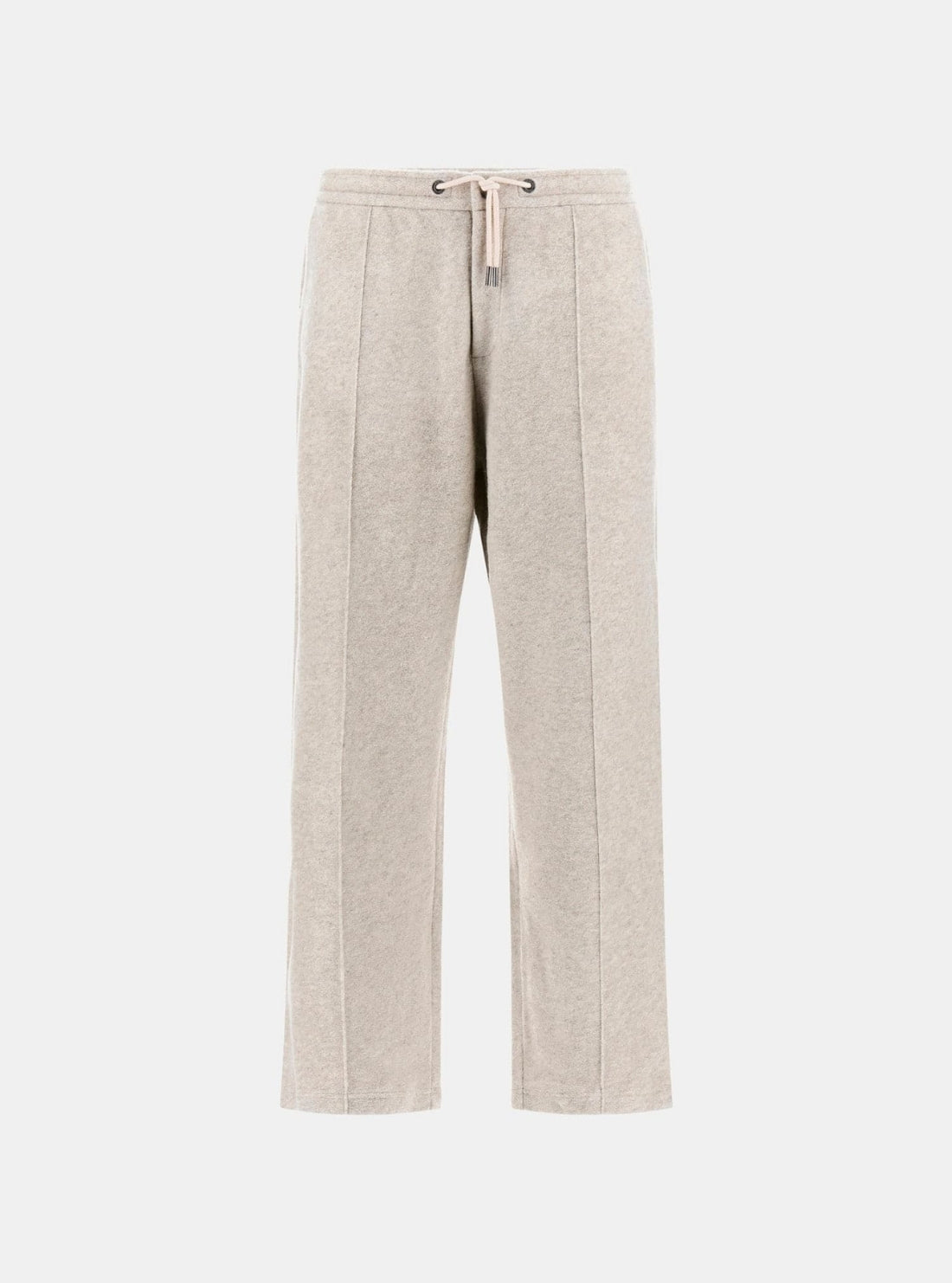GUESS Mens Grey Scuba Melange Pants M5BB50KC380 Flatlay