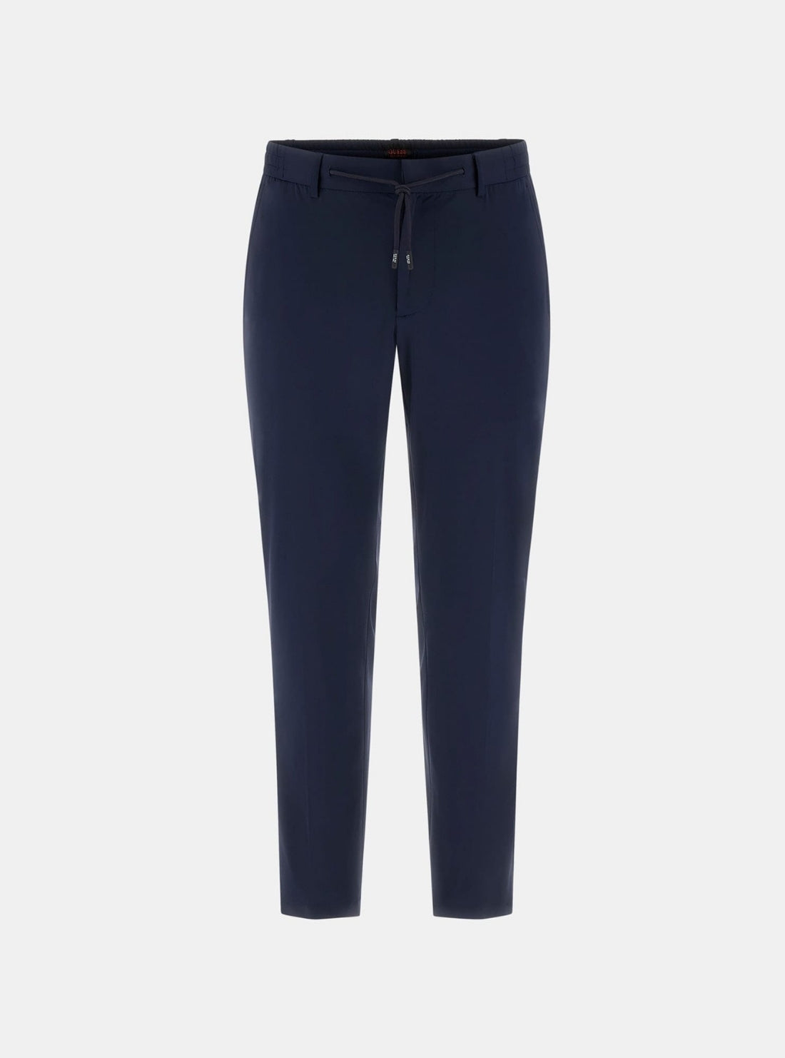 GUESS Mens Blue Coulisse Slim-Fit Chino Pants M5BB75WHHO2 Flaltay