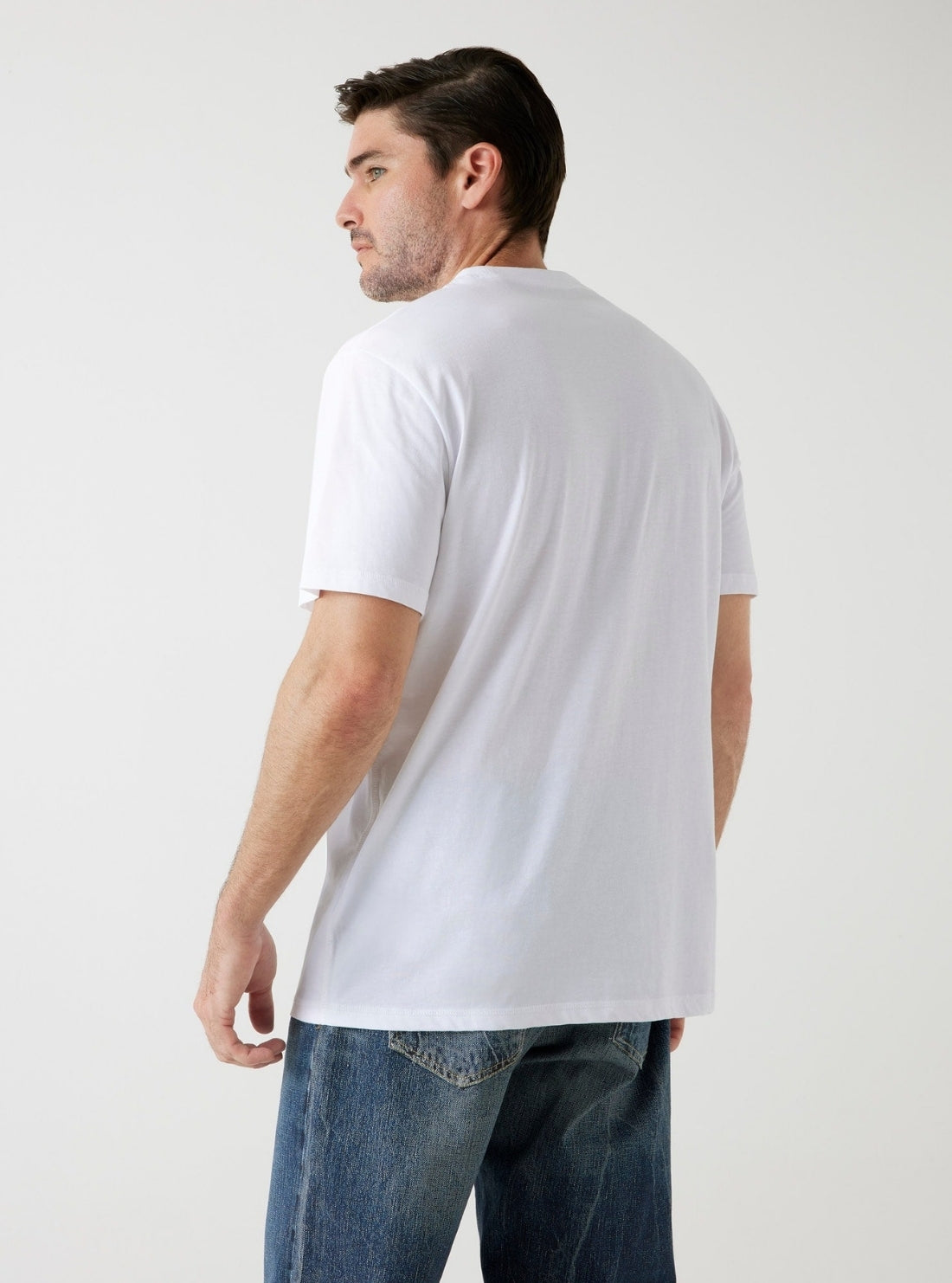 White Triangle Logo T-Shirt