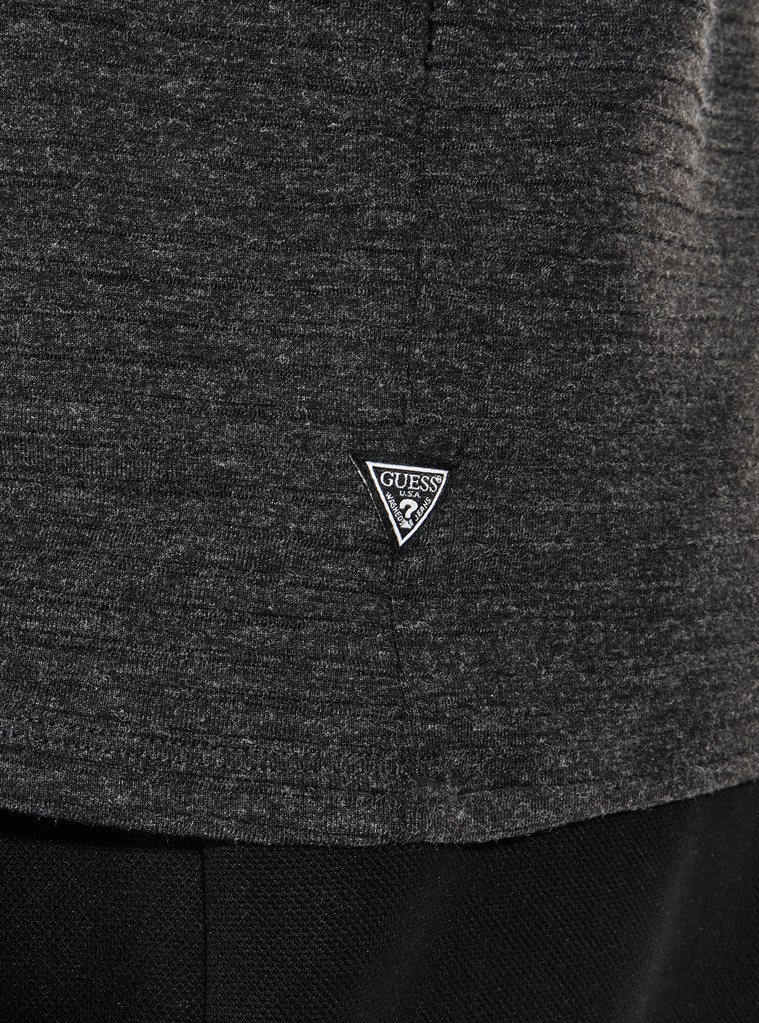 GUESS Mens Eco Downey Heather Arthur Jumper M5BP43K0702 Detail View