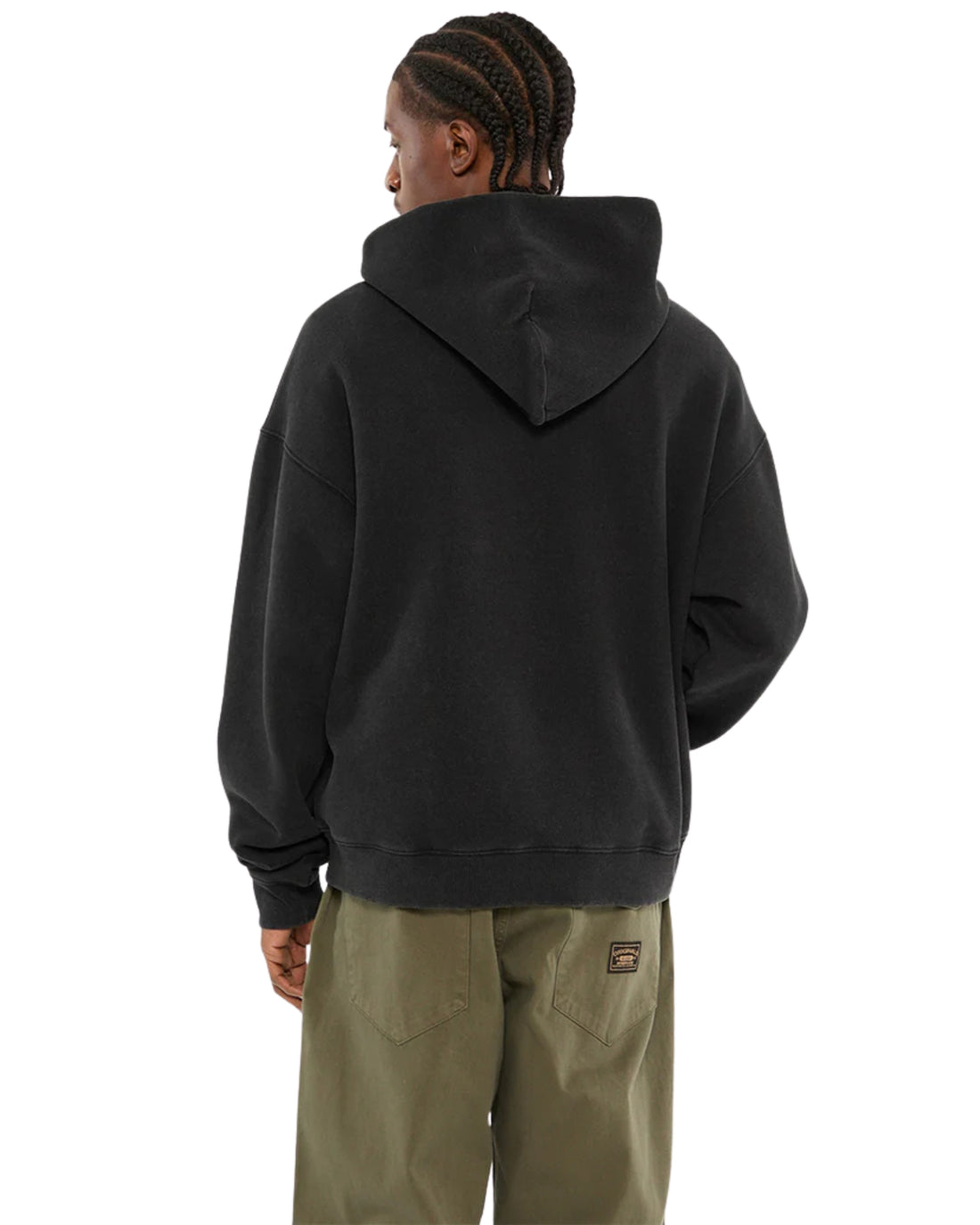 Guess Originals Black Baker Logo Hoodie
