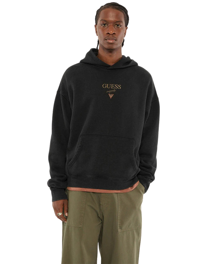 Guess Originals Black Baker Logo Hoodie