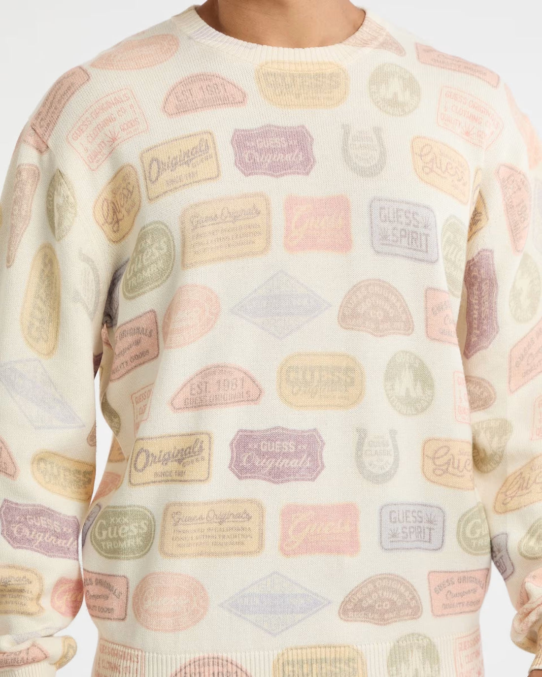 Guess Originals Multi Graphic Sweater