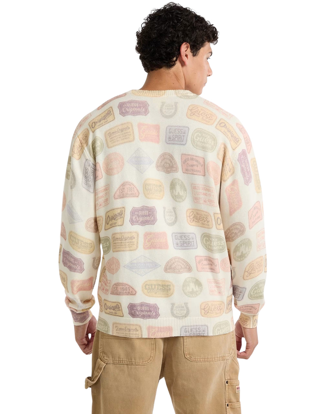 Guess Originals Multi Graphic Sweater