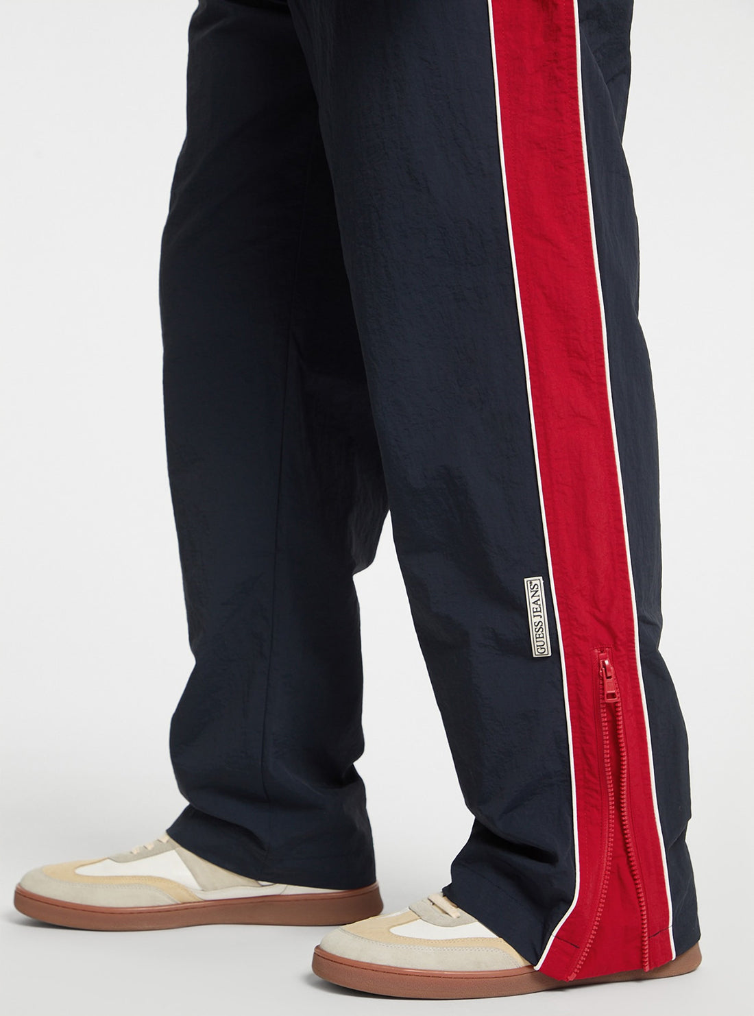 Guess Jeans Navy Windbraker Pants
