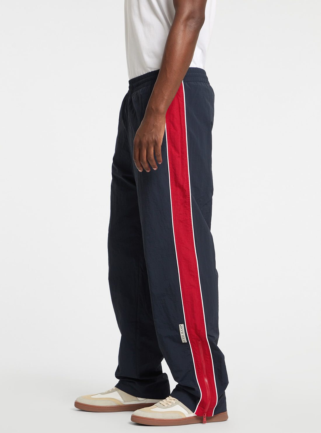 Guess Jeans Navy Windbraker Pants