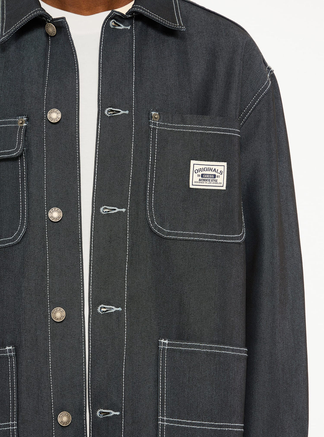 Guess Originals Metallic Chore Jacket