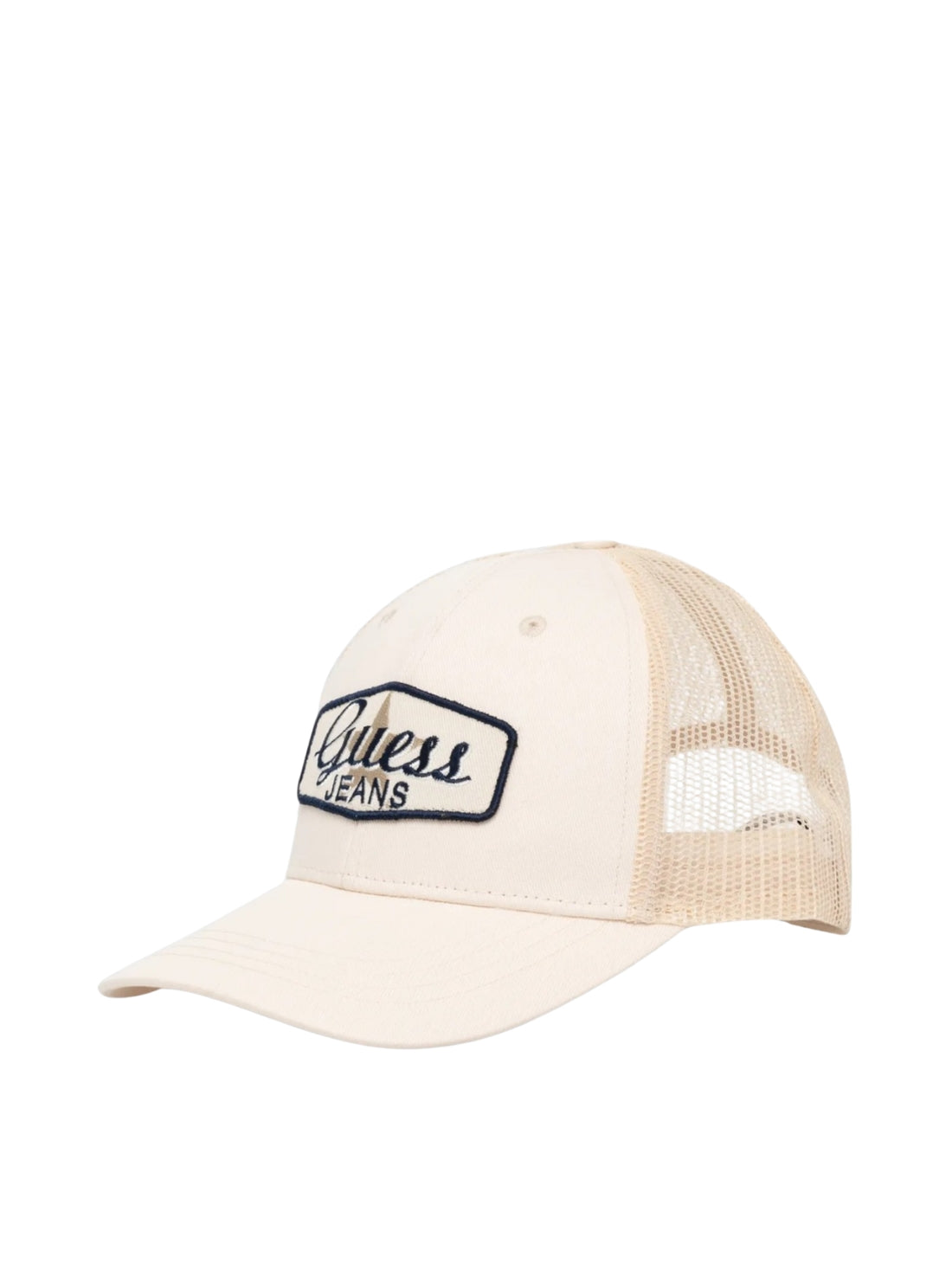 Guess Jeans Beige Trucker Cap