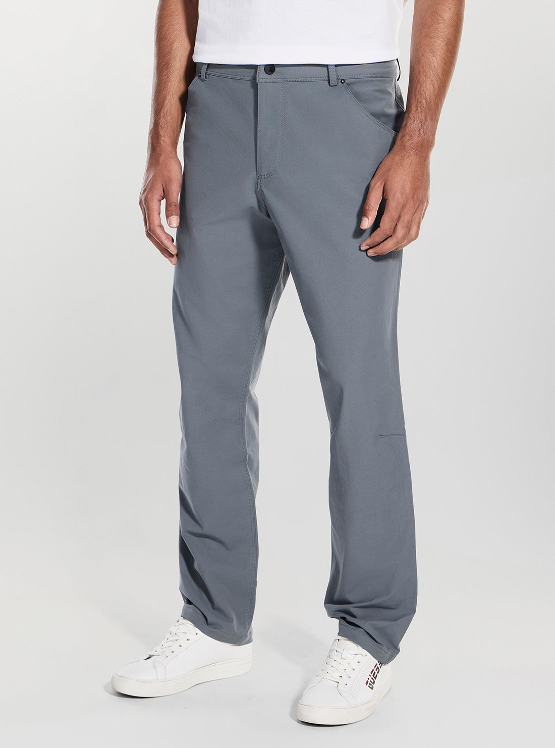 GUESS Mens Squall Sea Tyron Pants M5YB46WHEY0 Side View