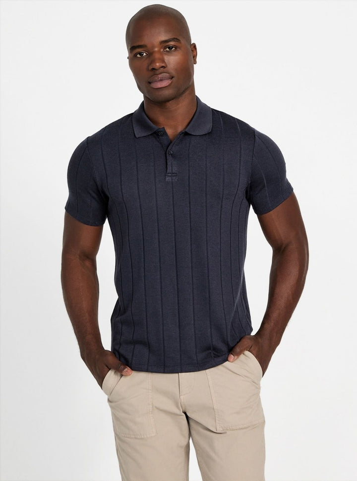 Eco Axel Ribbed Polo Shirt