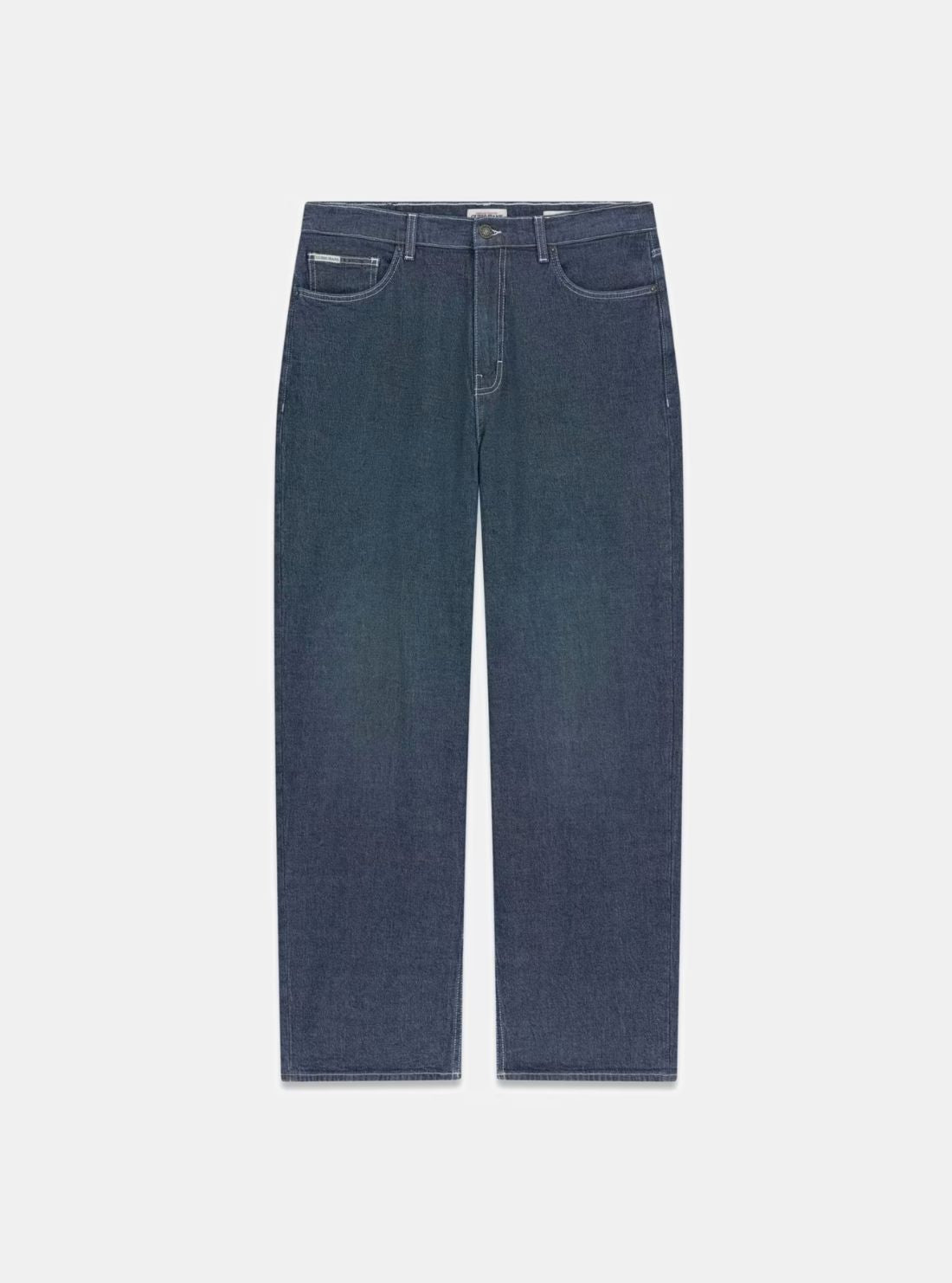 Guess Jeans G20 Baggy Jeans in Indigo Wash M6BA0ED1875 Flatlay