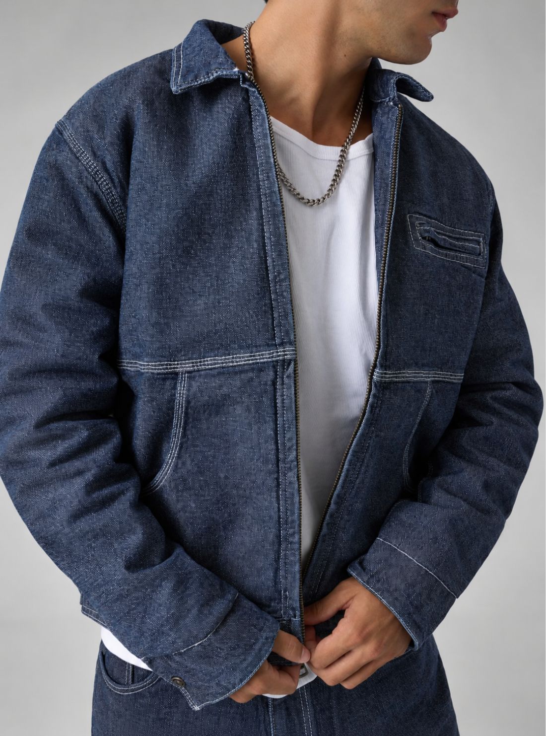 Guess Jeans Workwear Jacket M6BN70D1868 Detail View